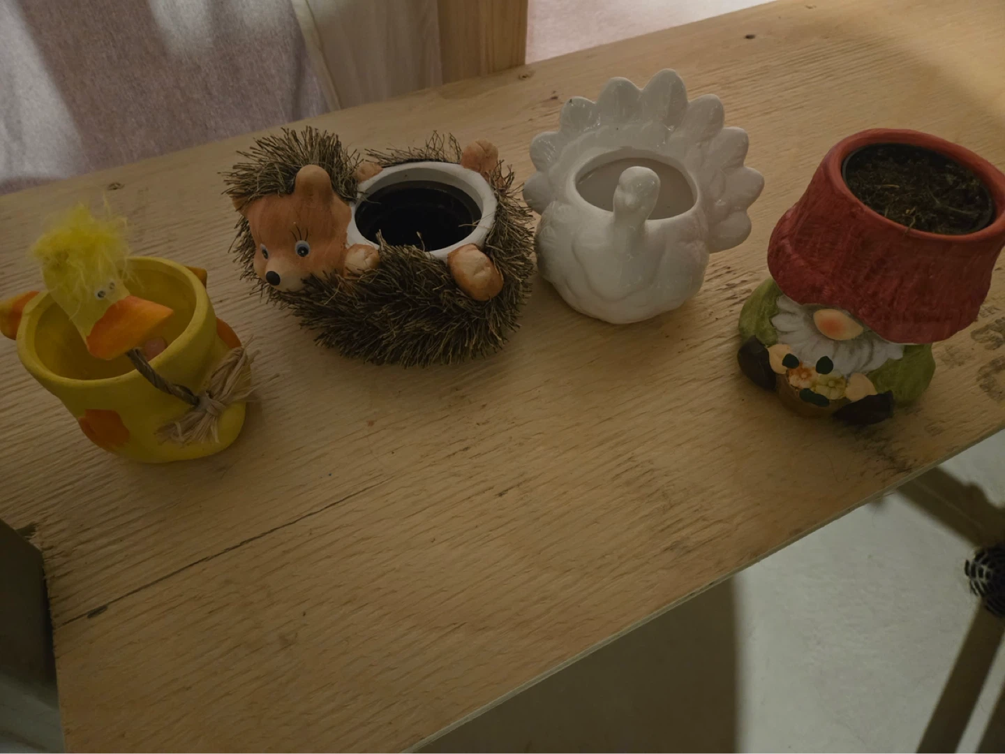 Assorted Ceramic Planters
