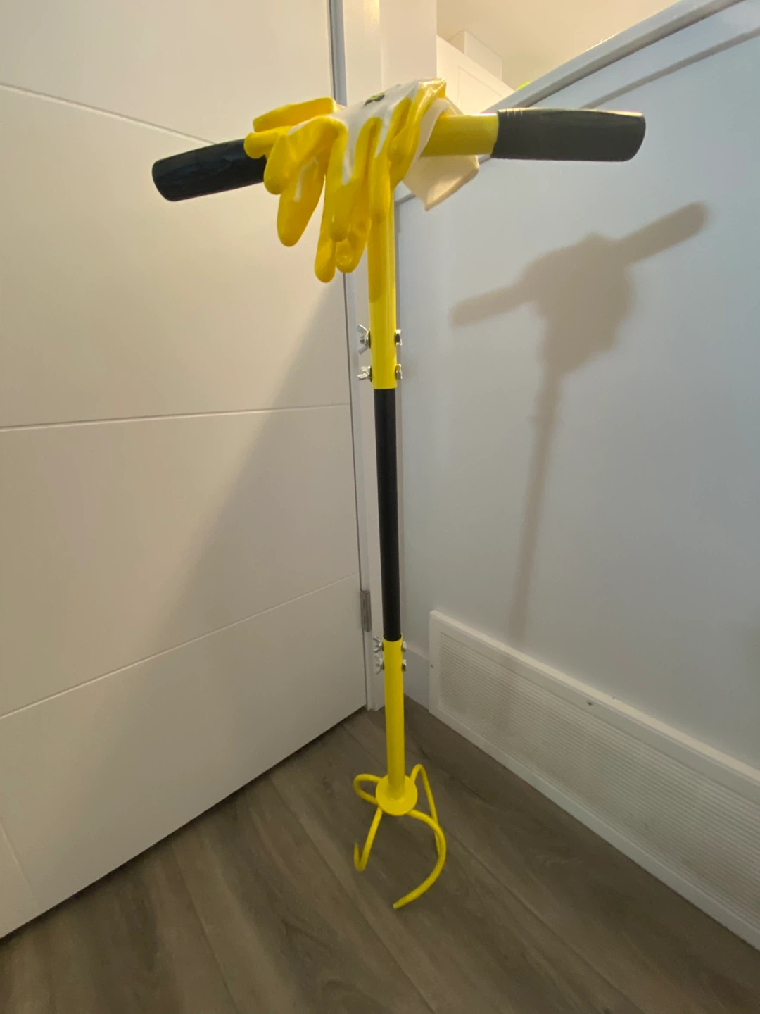Yellow Garden Weeder Tool with Gloves - photo 3