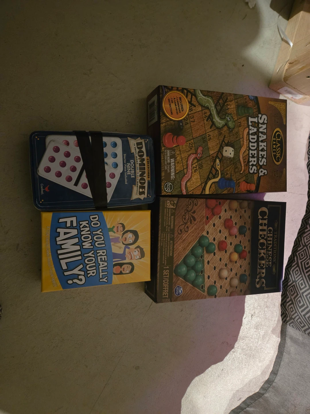 Assorted Classic Board Games Bundle