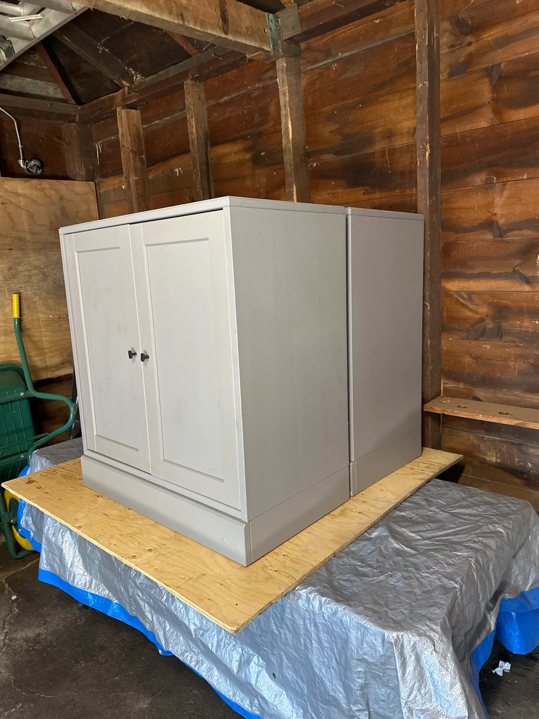 Two Small Cabinets