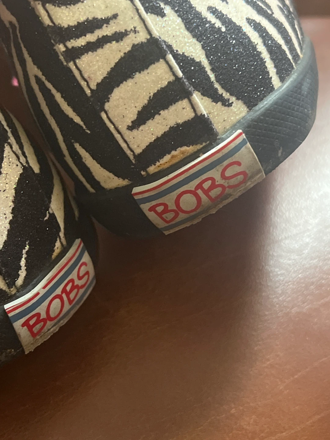 BOBS for Skechers Zebra Print Women's Shoes W 10 - photo 5