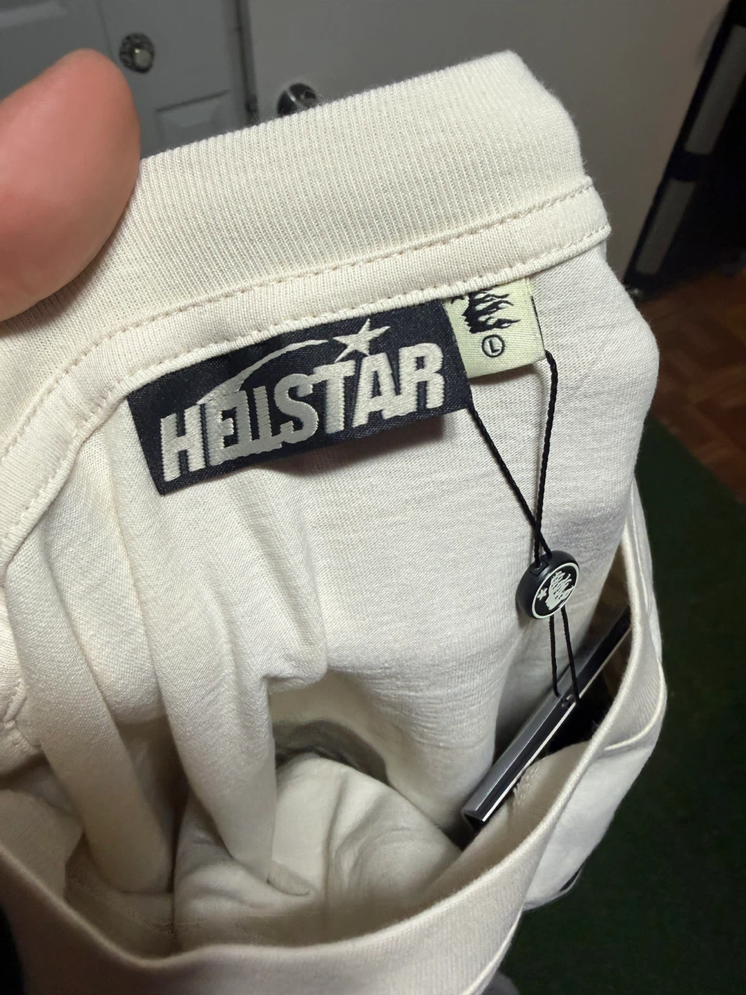 HELLSTAR White Graphic T-Shirt Size L - photo 3