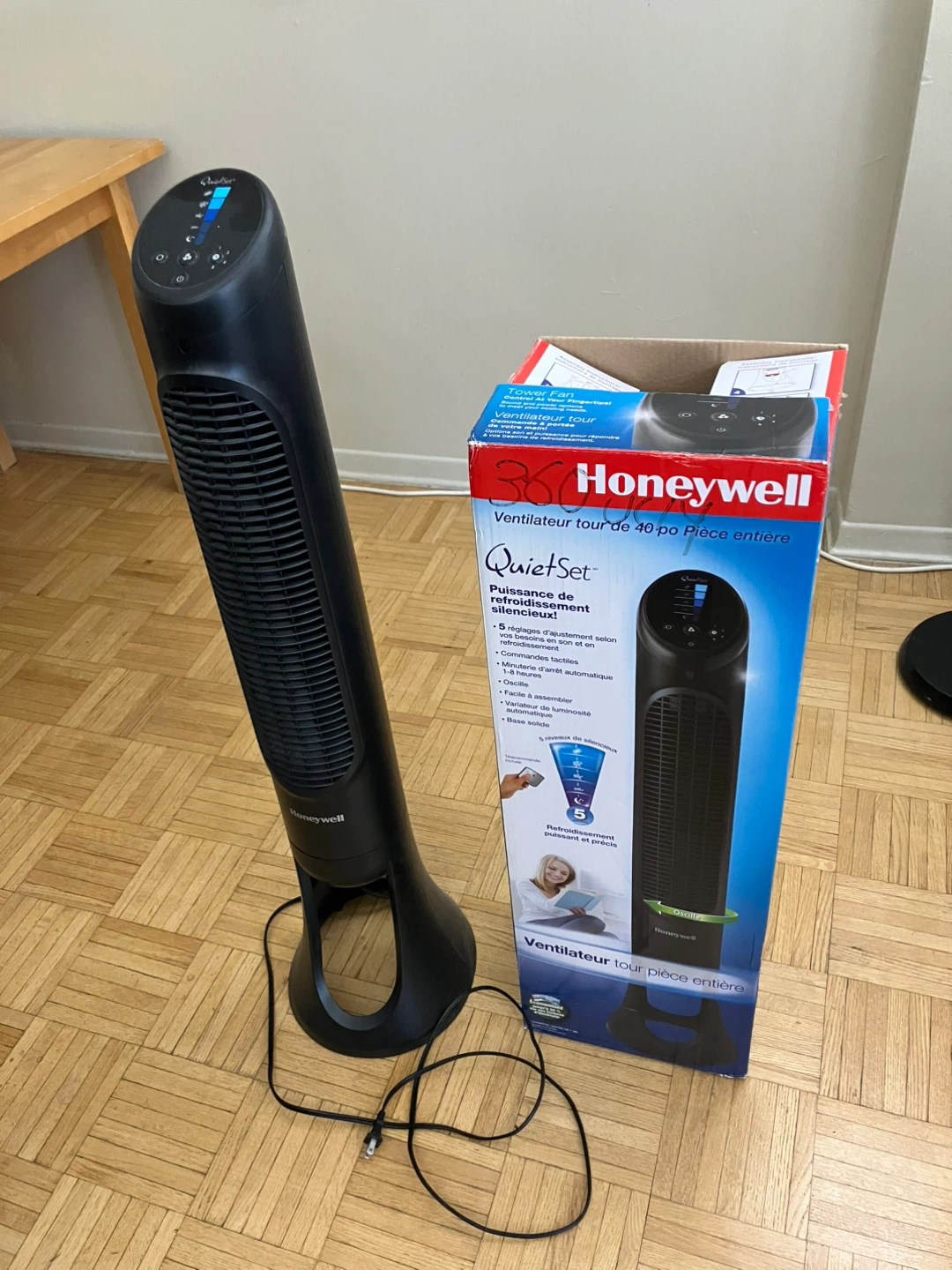 Honeywell QuietSet Tower Fan