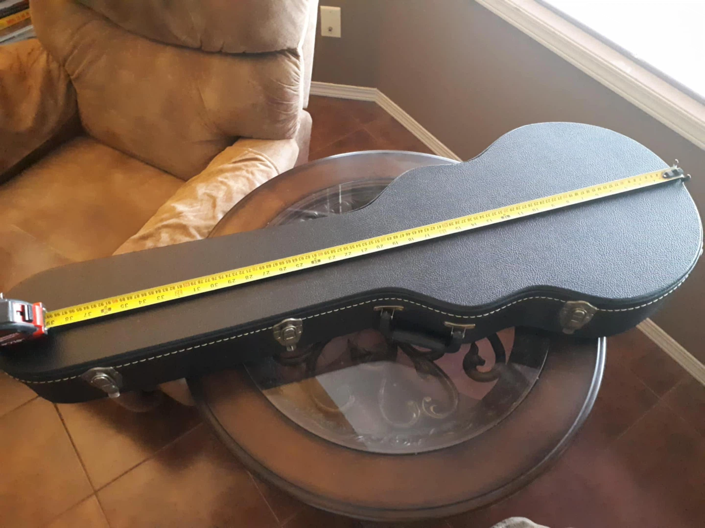 Black Guitar Case - photo 3