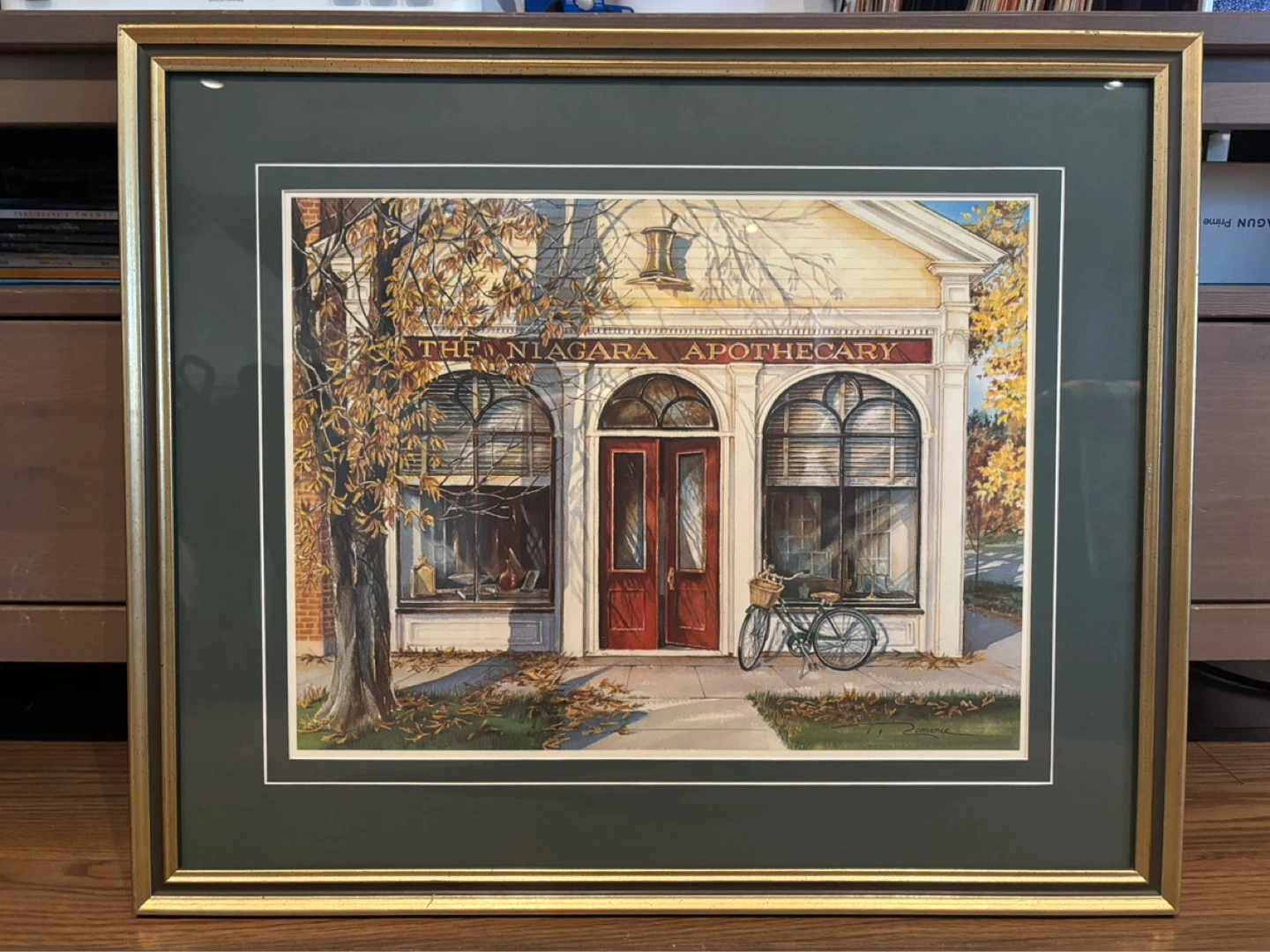 Niagara apothecary painting