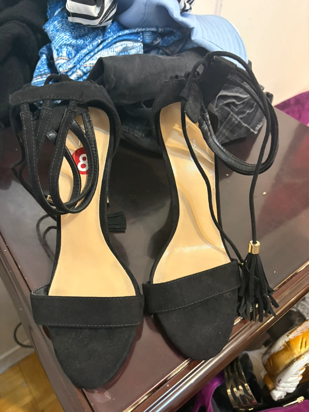 Steve Madden Gold Embellished Heels - photo 3