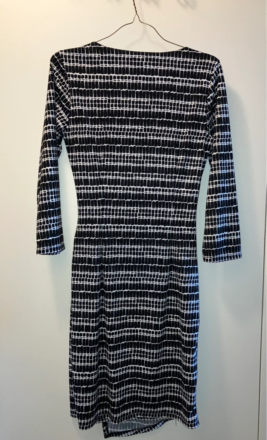 RW&CO. Black & White Patterned Dress - S/P - photo 2