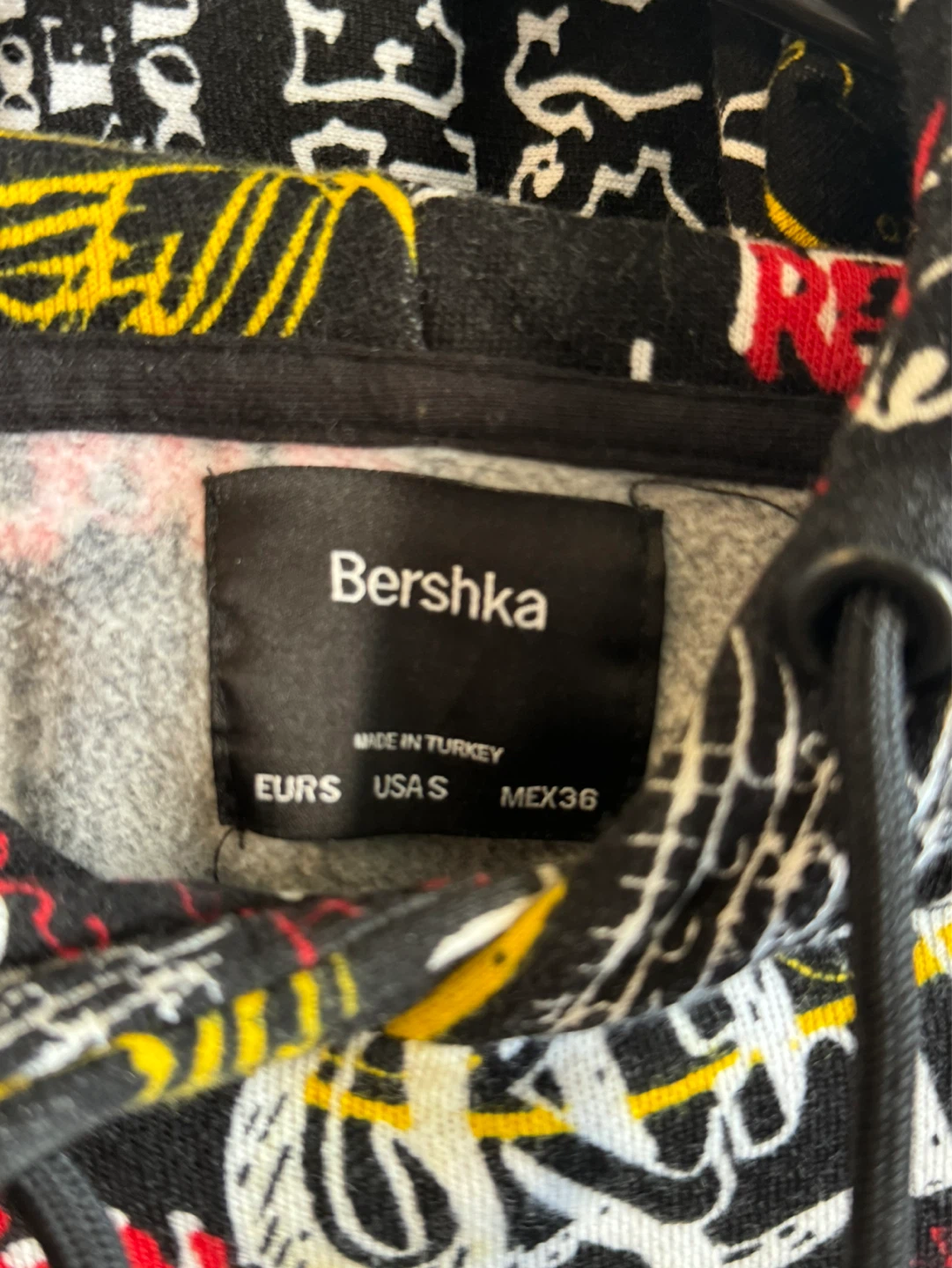 Bershka All-Over Print Hoodie - photo 2