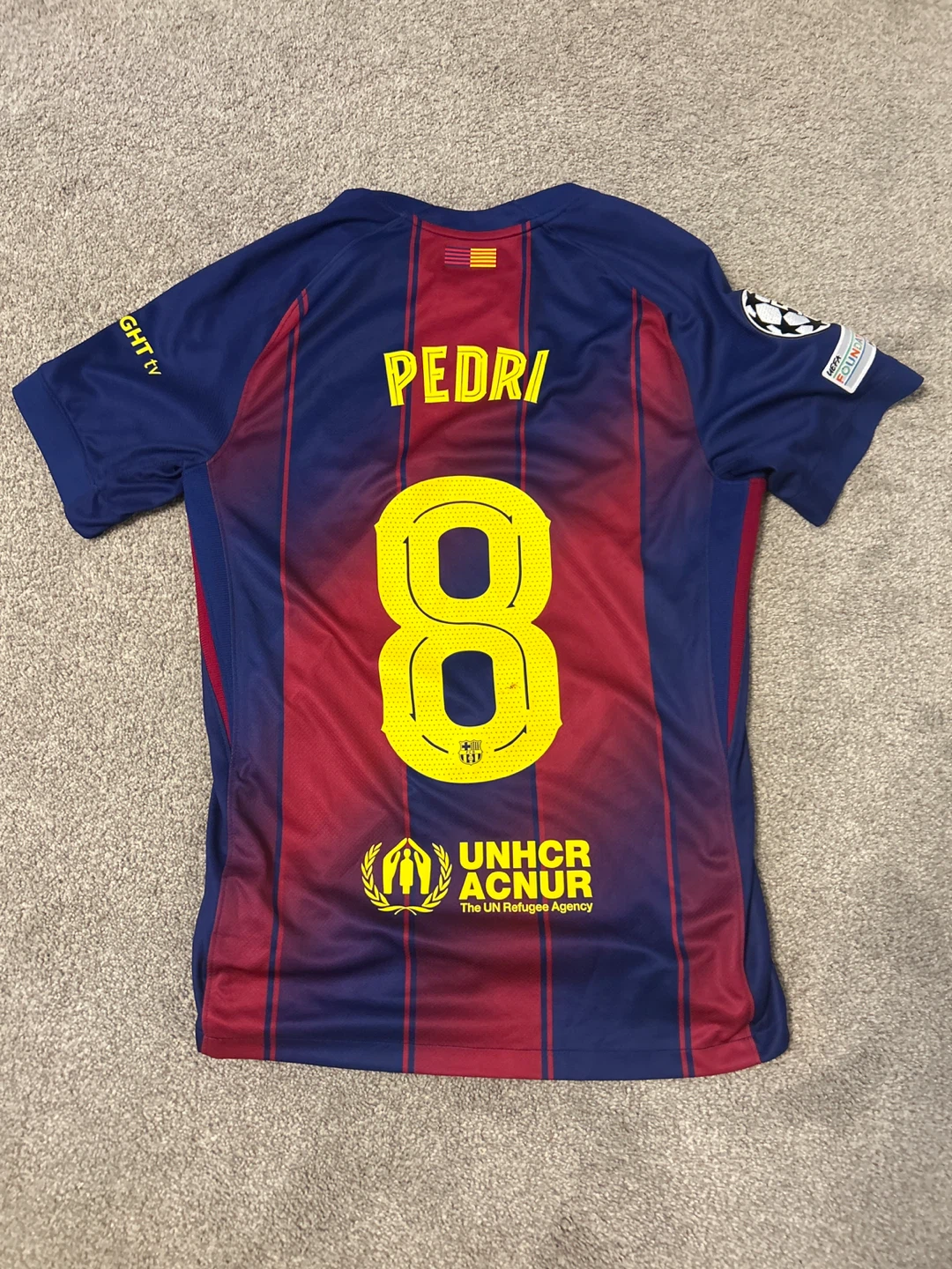 real pedri barcelona jersey - photo 3