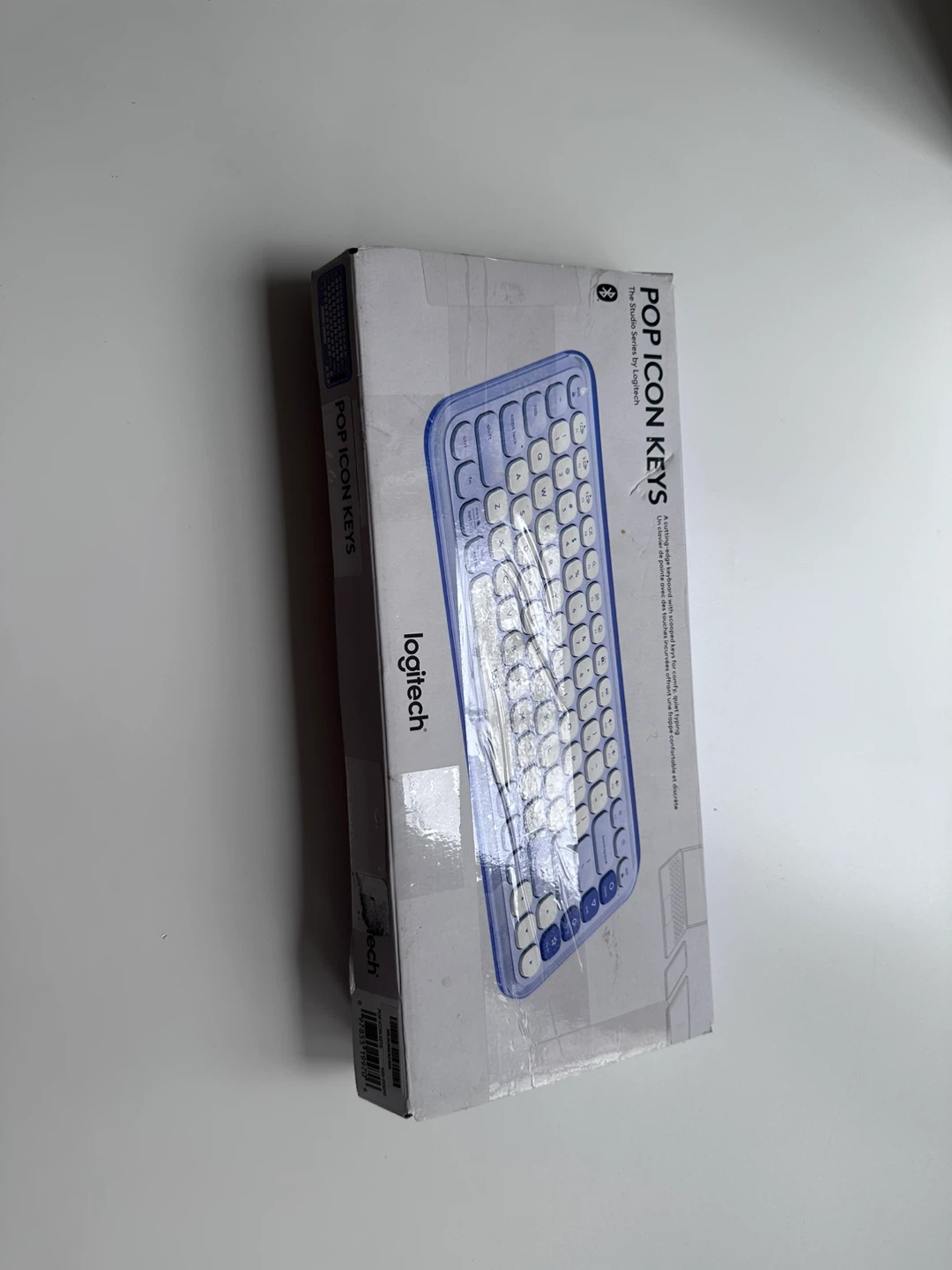 Logitech POP Keys Wireless Keyboard - Lilac - photo 5