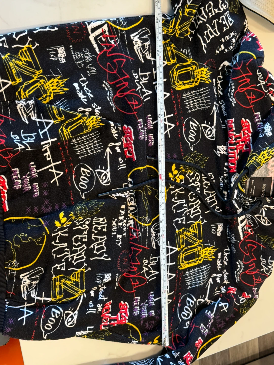 Bershka All-Over Print Hoodie - photo 5