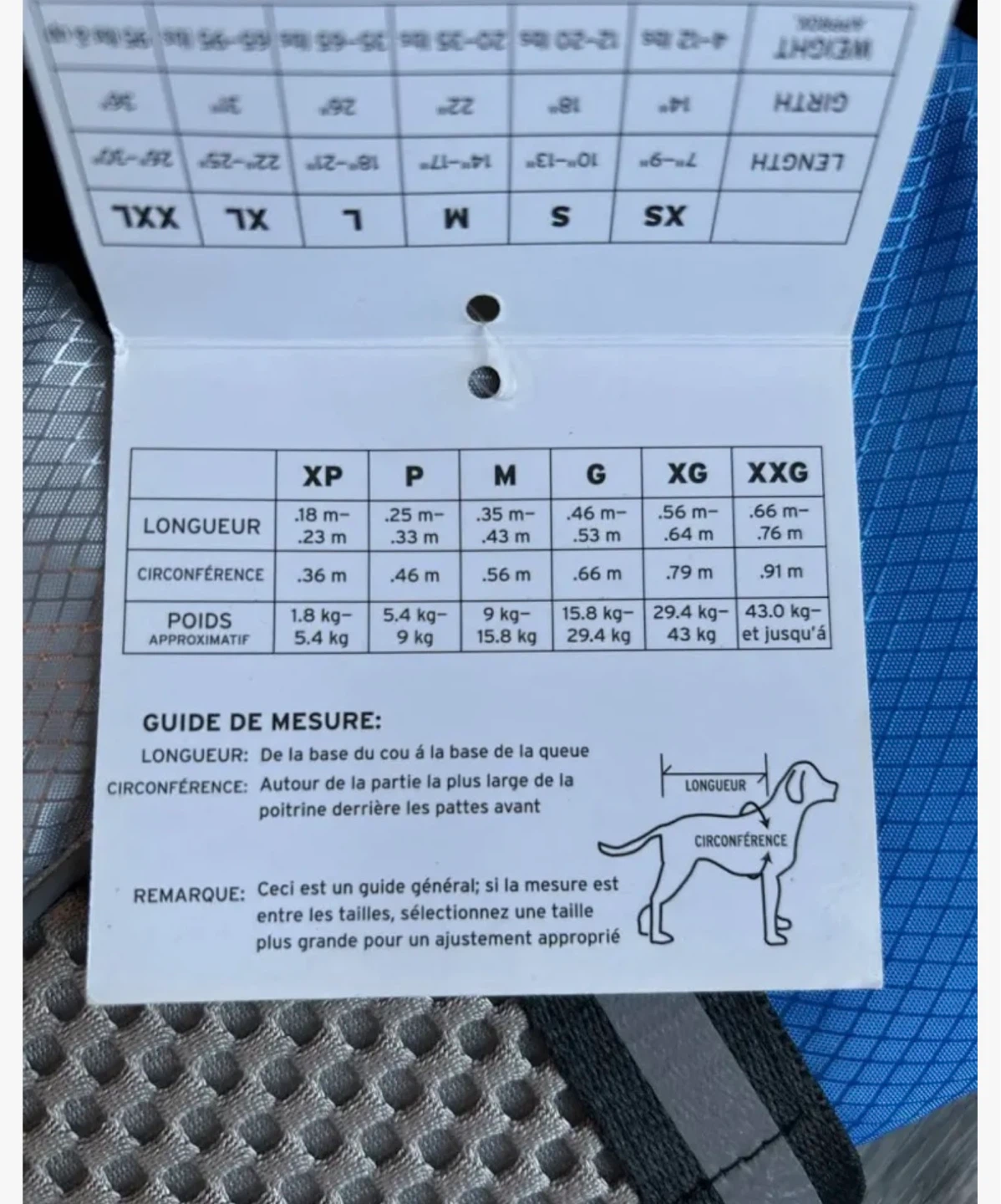 Eddie Bauer Dog Life Jacket - Blue/Silver - Size M - photo 3