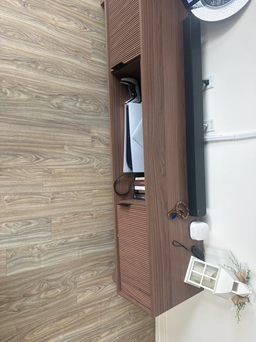 Wooden TV stand