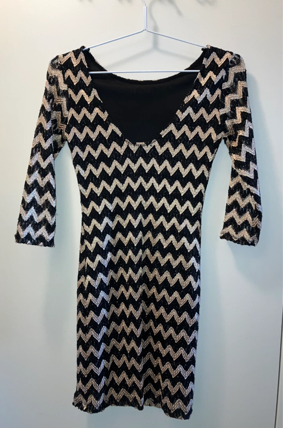 Forever 21 Chevron Print Dress - Size S - photo 2