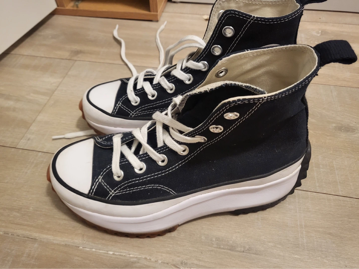 Converse Run Star Hike High Top Sneakers - Black - photo 4