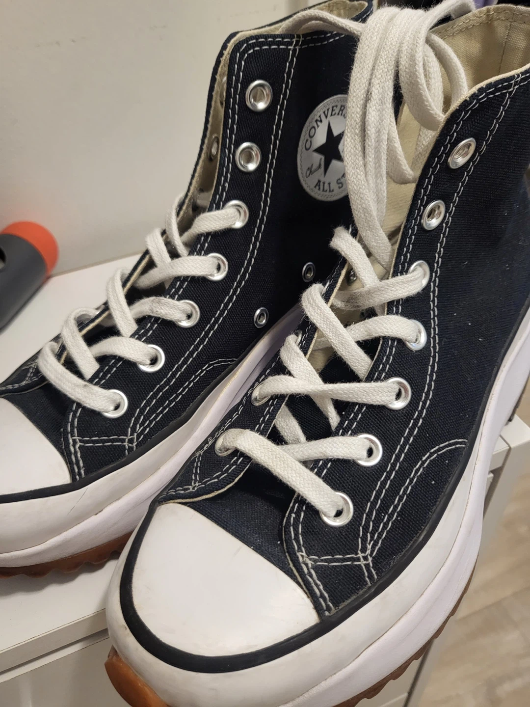 Converse Run Star Hike High Top Sneakers - Black - photo 5