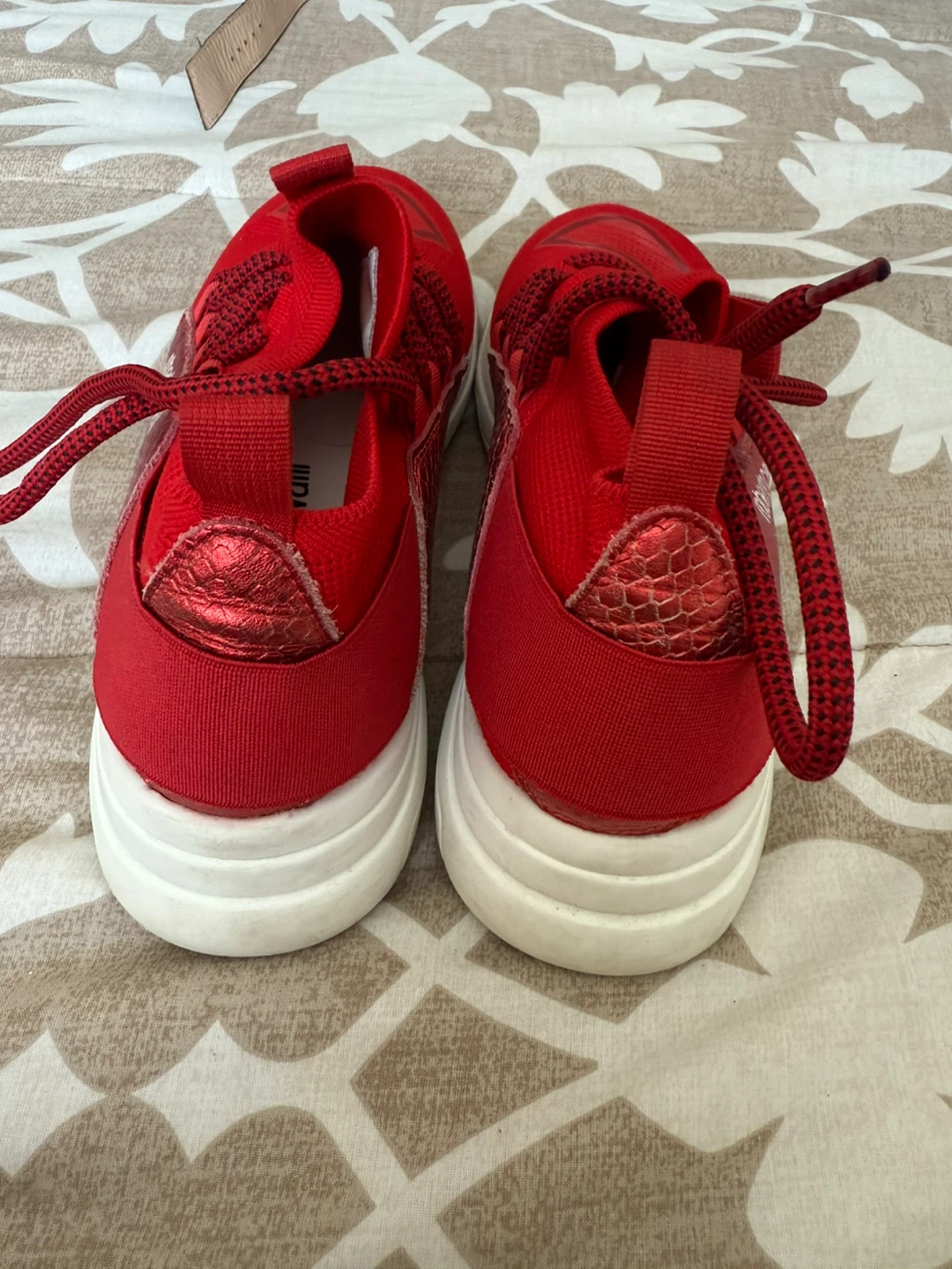 Roberto Cavalli Red Sneakers - photo 4