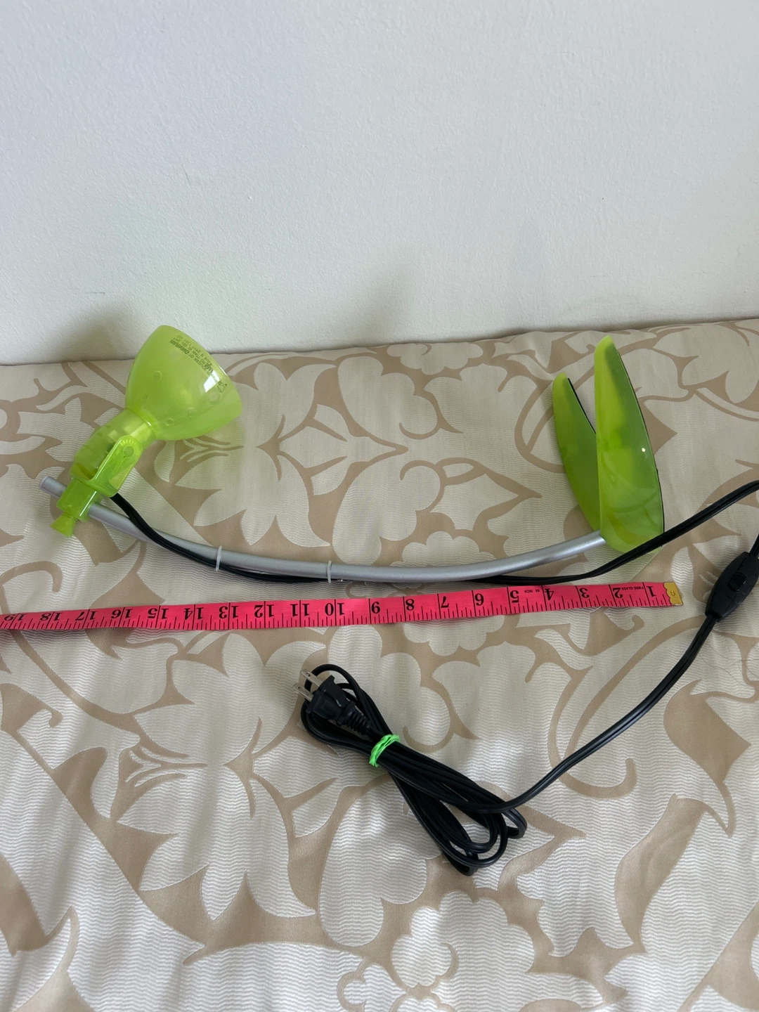 Lime Green Desk Lamp with Adjustable Arm - photo 4
