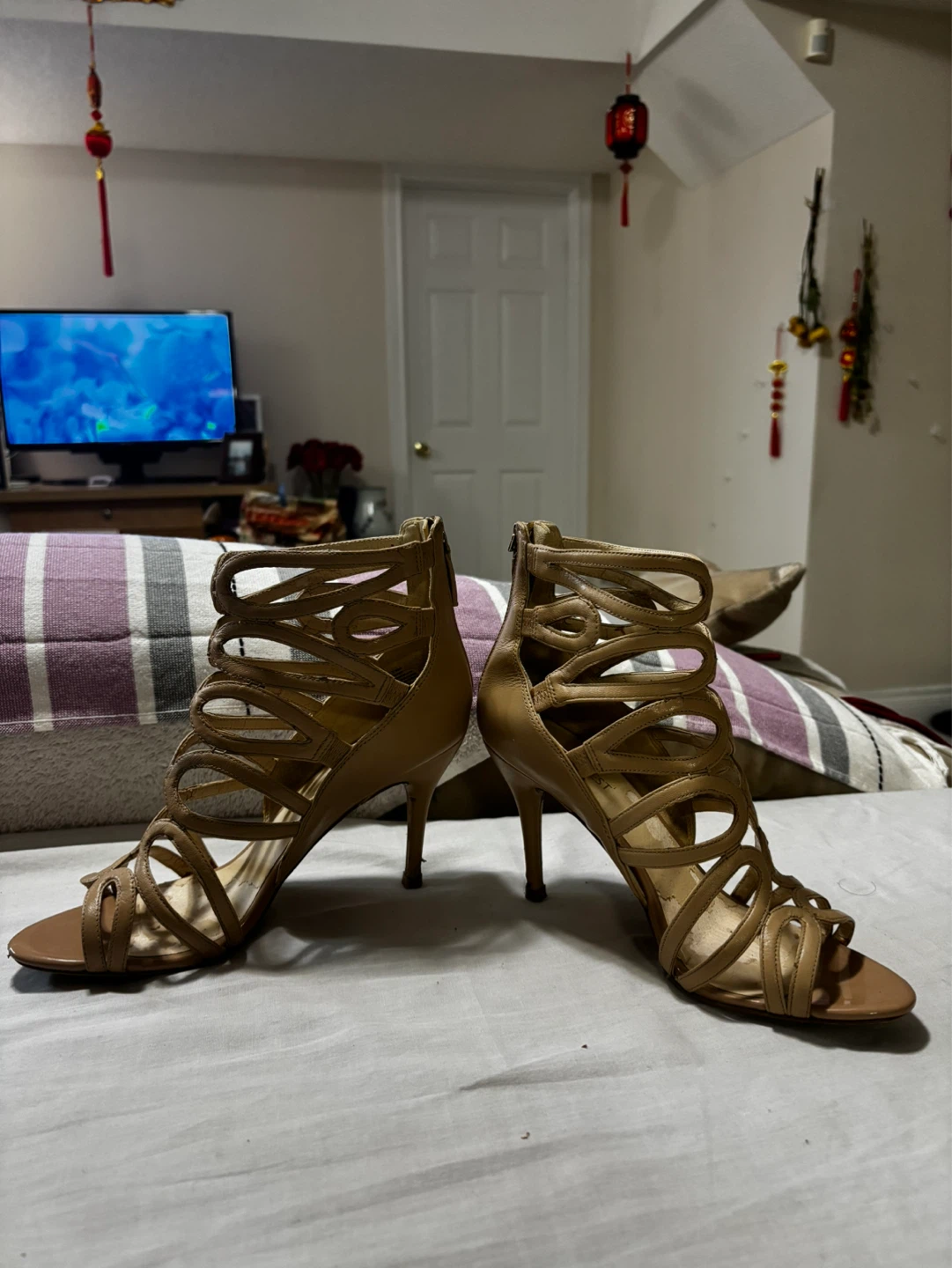 Brown Strappy Heeled Sandals - photo 2