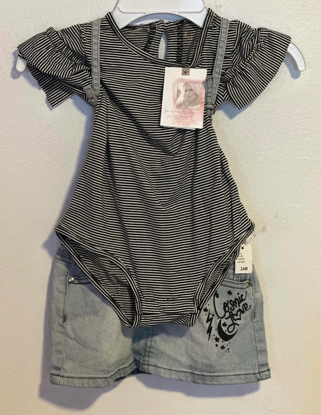 GIRLS 2PC SKIRT OVERALL (SIZE:/4 MONTHS) - photo 3