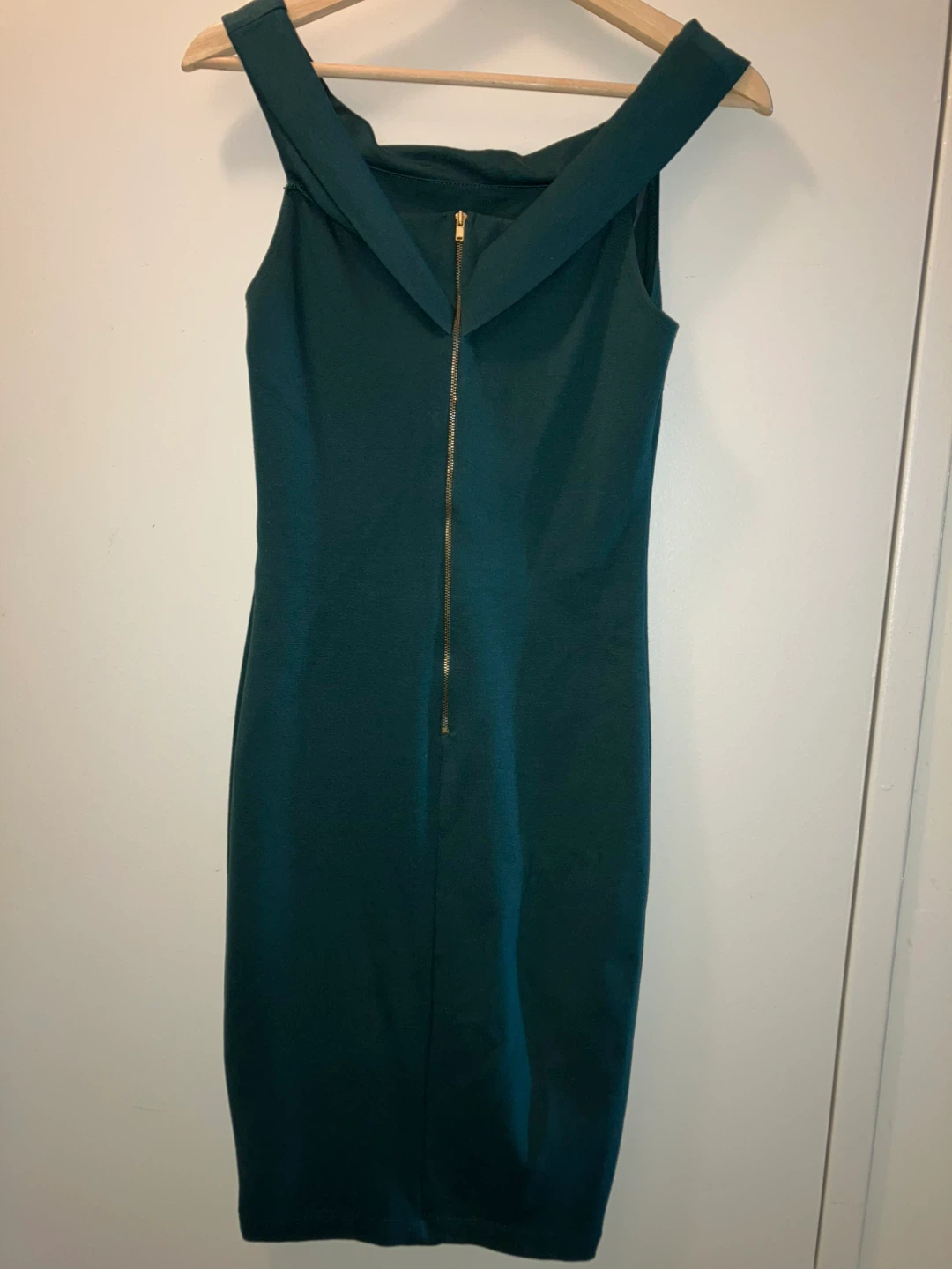Women's Teal Off-the-Shoulder Bodycon Dress - photo 2