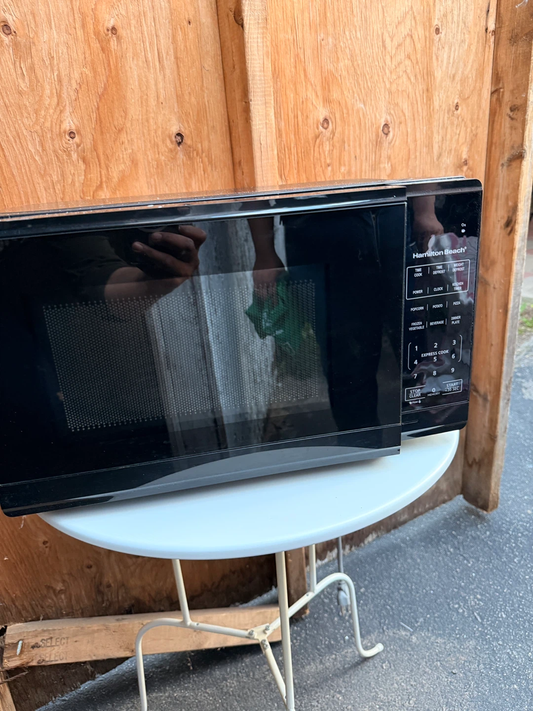 Hamilton Beach Black Microwave