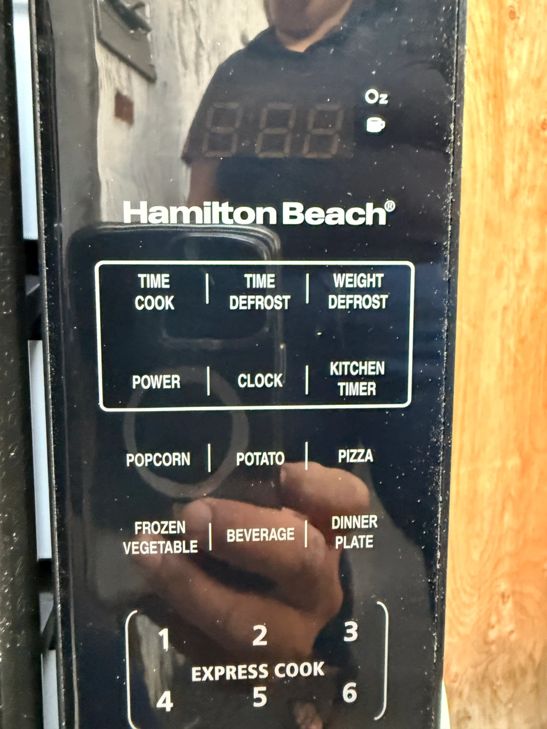 Hamilton Beach Black Microwave - photo 4