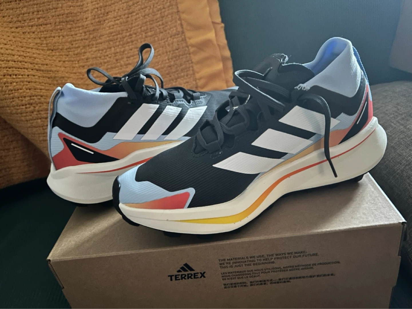 Adidas Trail Runners Size 7 and 7 1/2 - photo 2