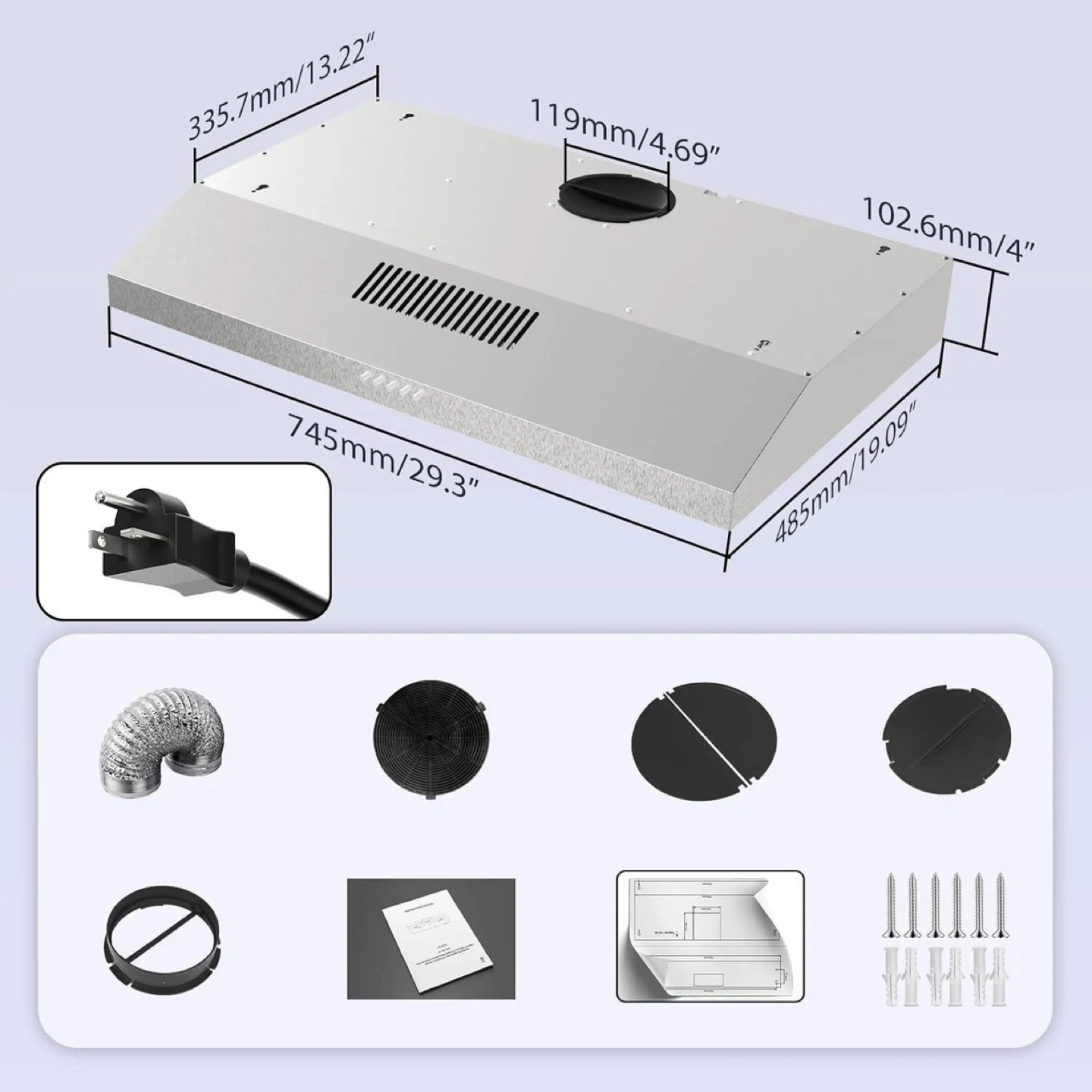 NEW-Range Hood Oven Vent - photo 2