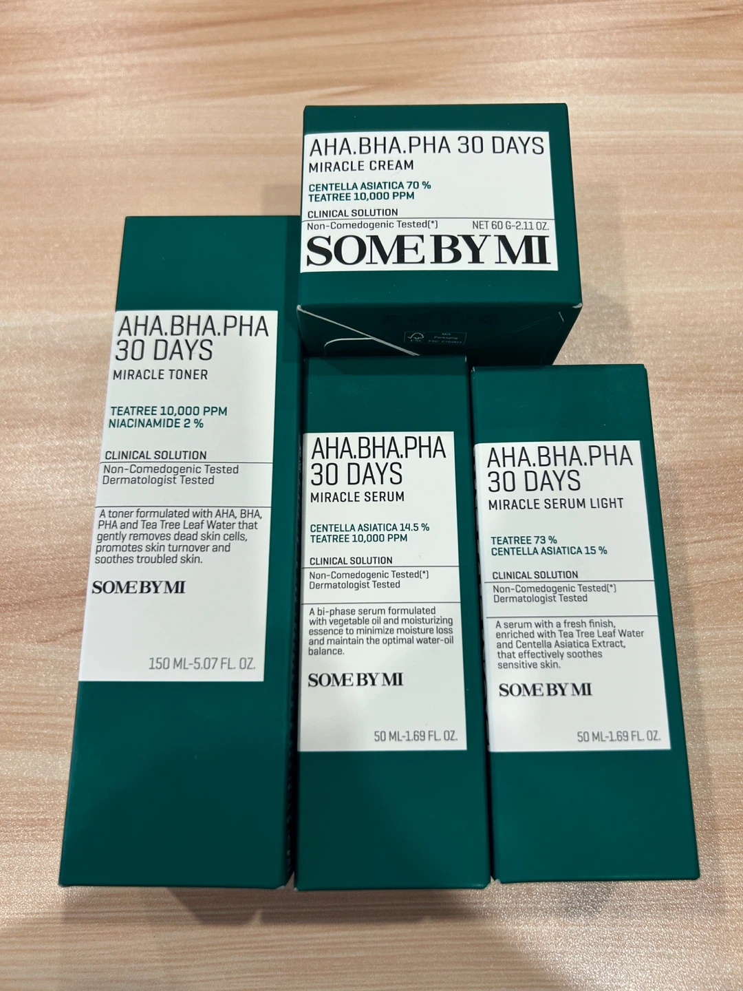 New SOME BY MI Set - Toner & Serum & Moisturizer