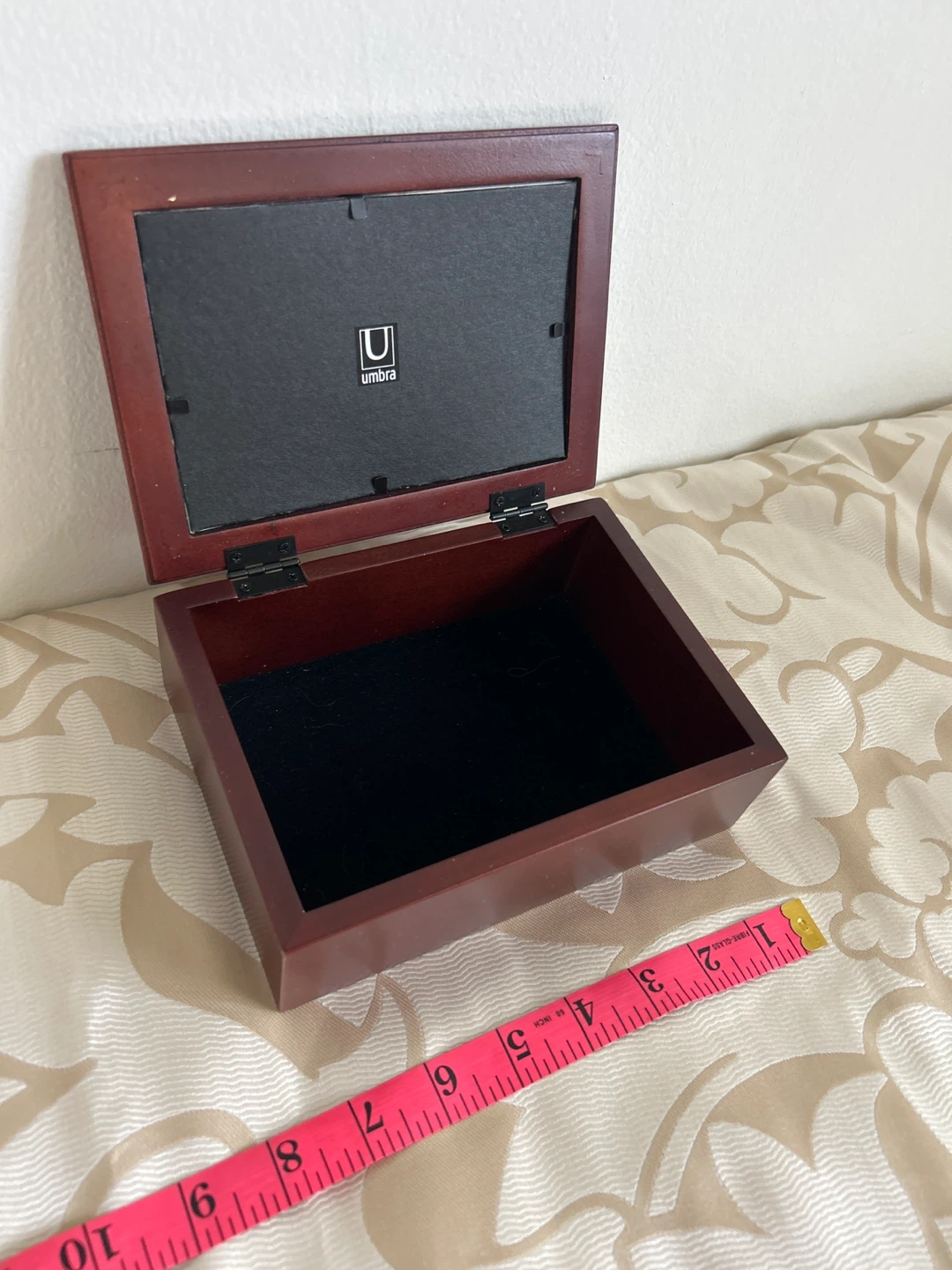 Wooden Keepsake Box with Art Print Lid - photo 3