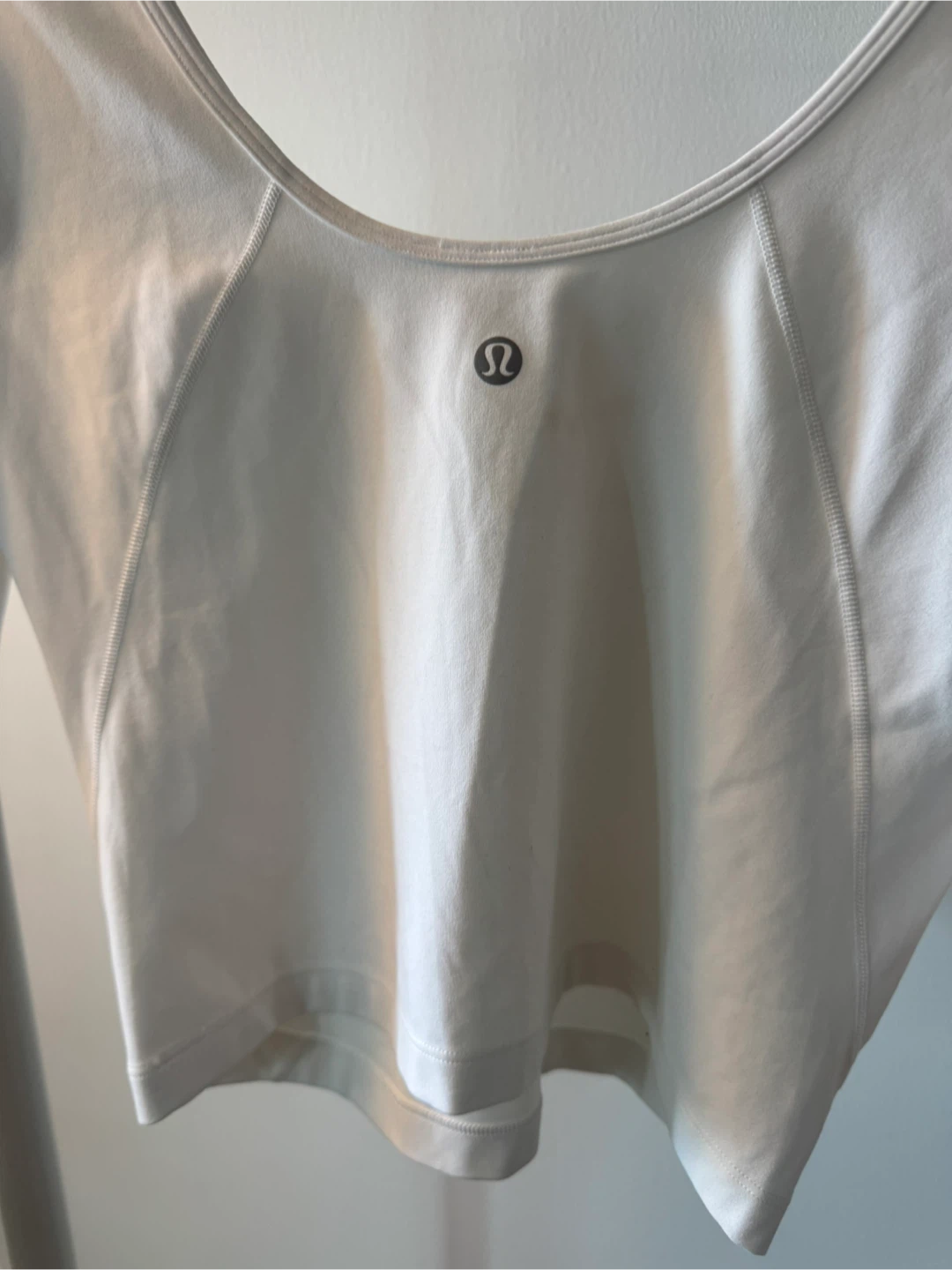 Lululemon White Long Sleeve Top