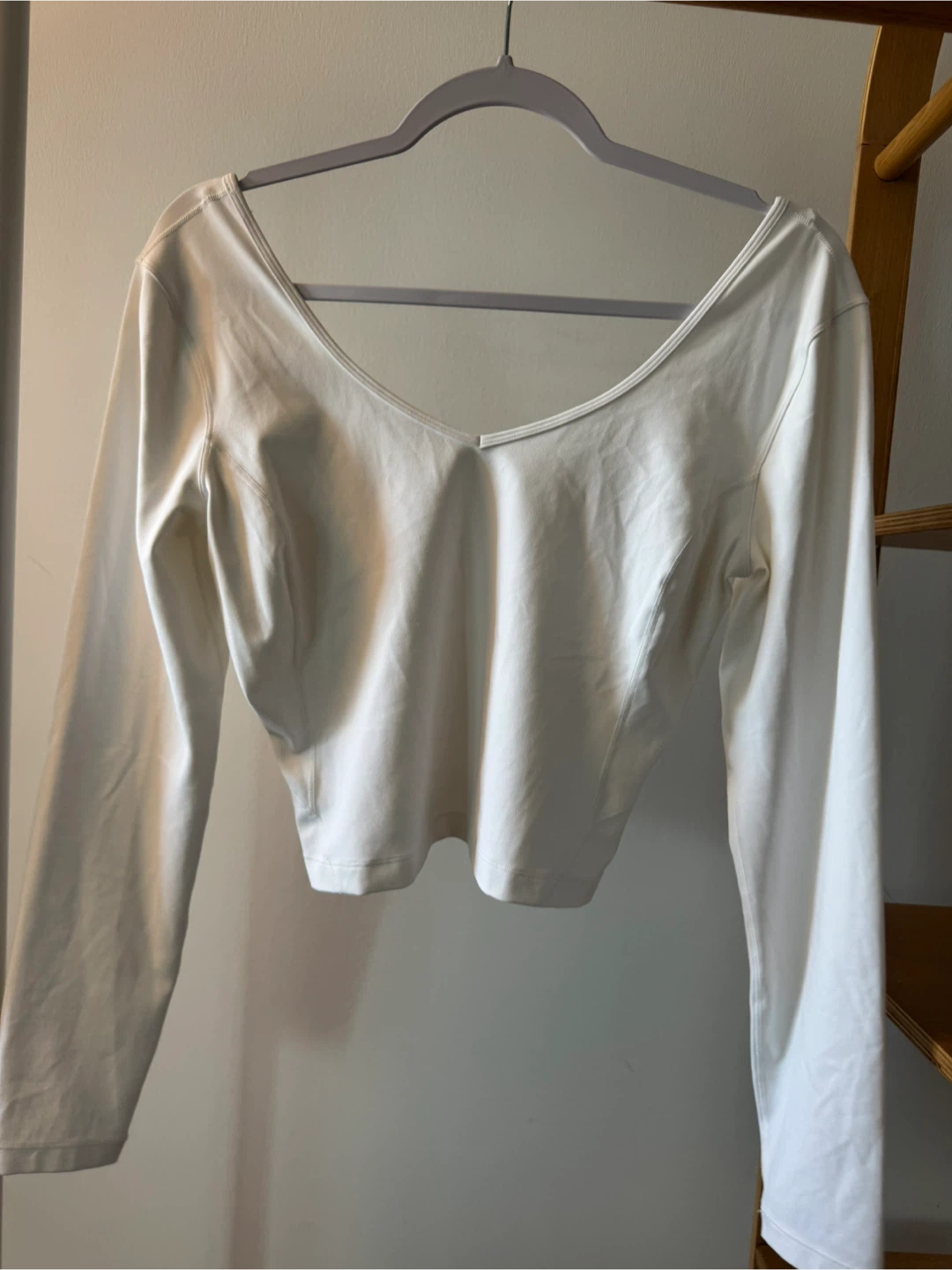 Lululemon White Long Sleeve Top - photo 2