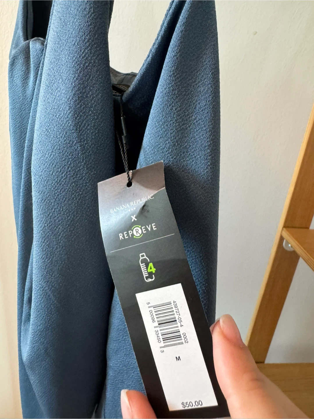 Banana Republic Blue REPREVE Cami Top - Size M - photo 3