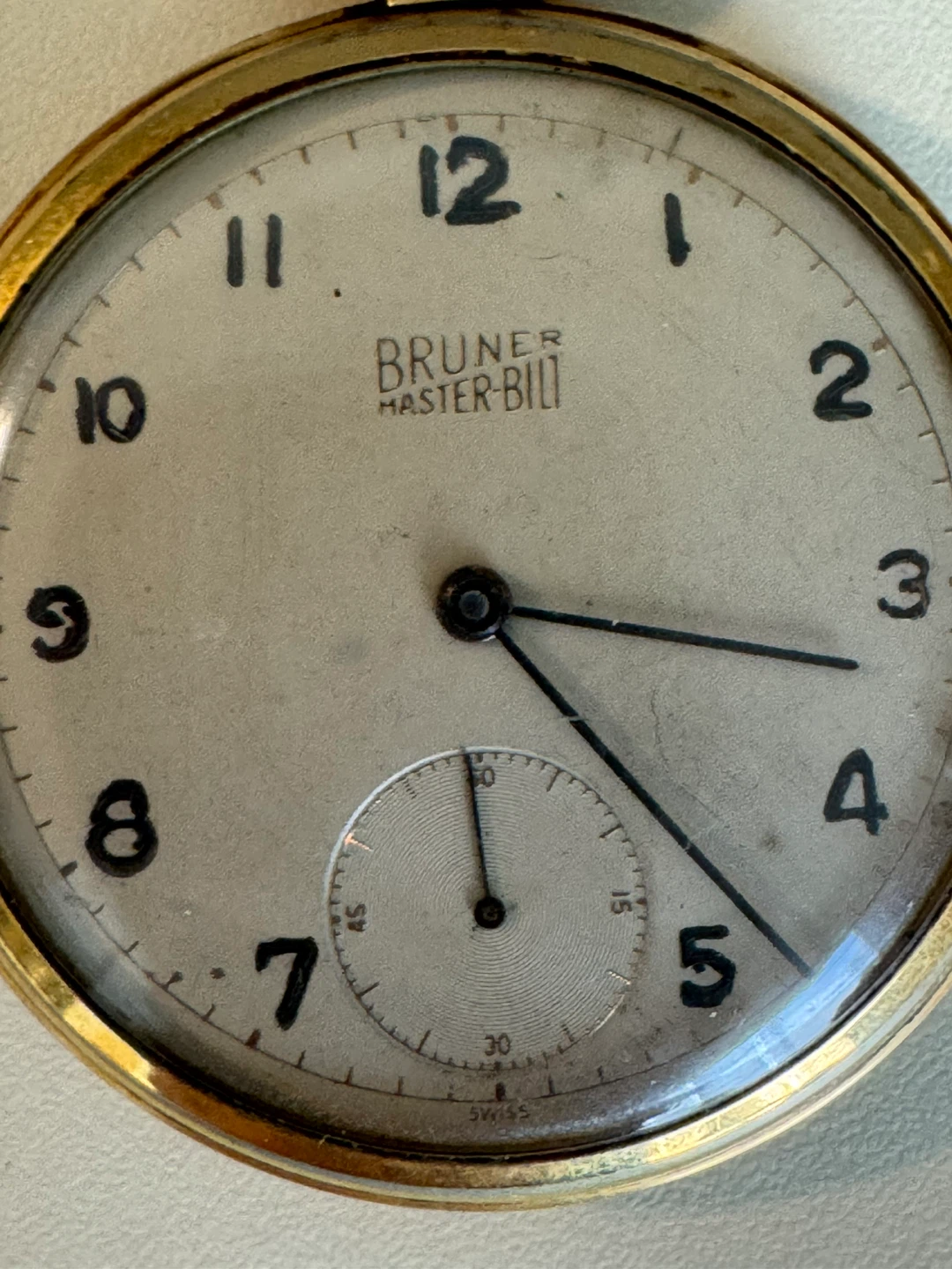 Brunner Master-Bill Pocket Watch - photo 3