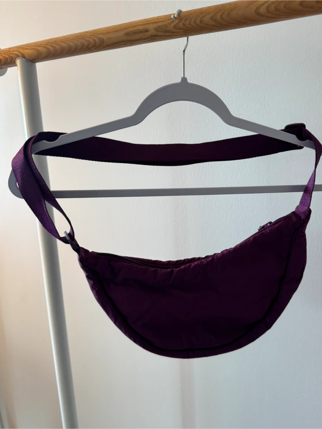 Purple Crescent Bag