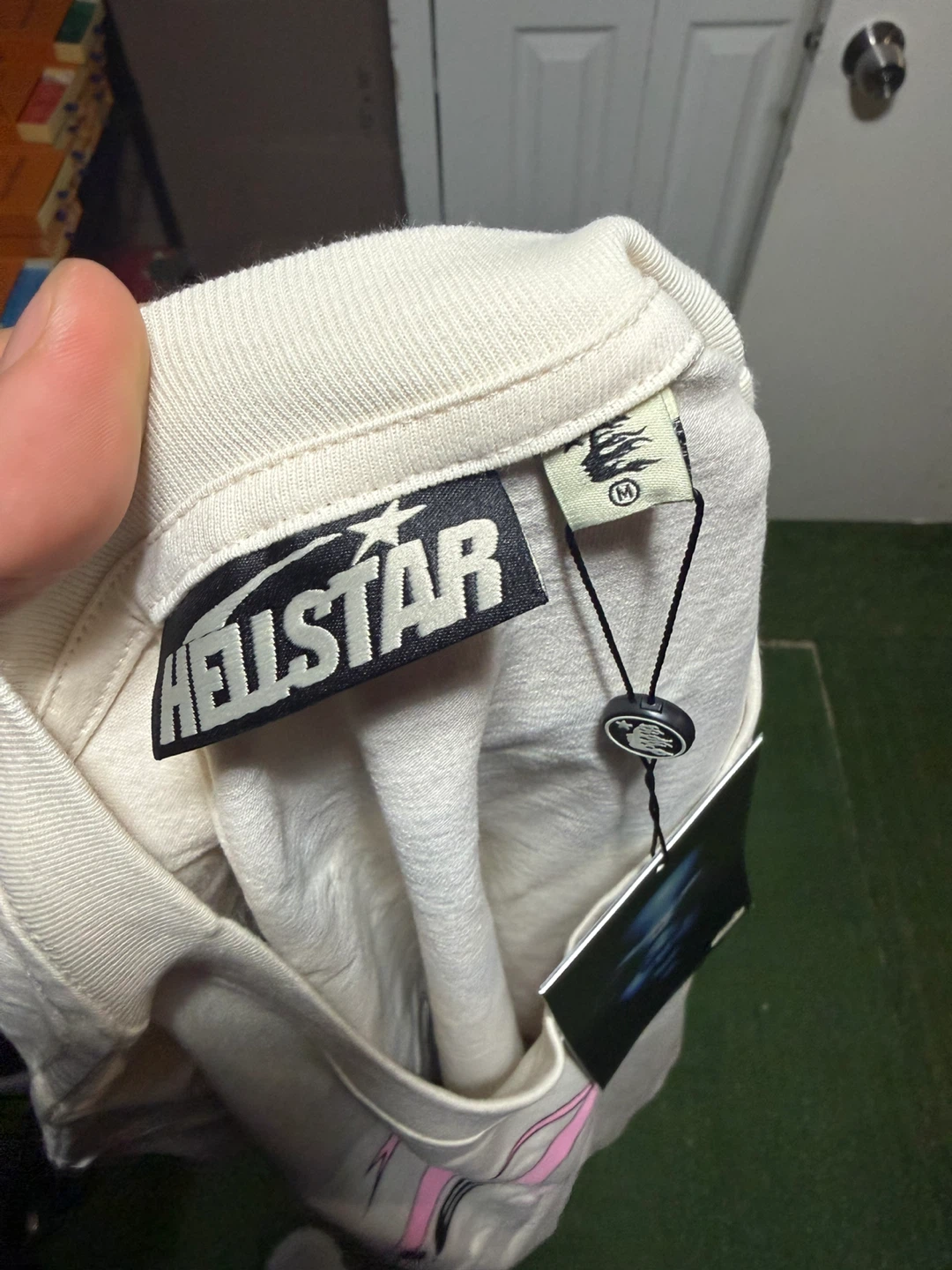 Hellstar "POP" T-Shirt Cream Size M - photo 3
