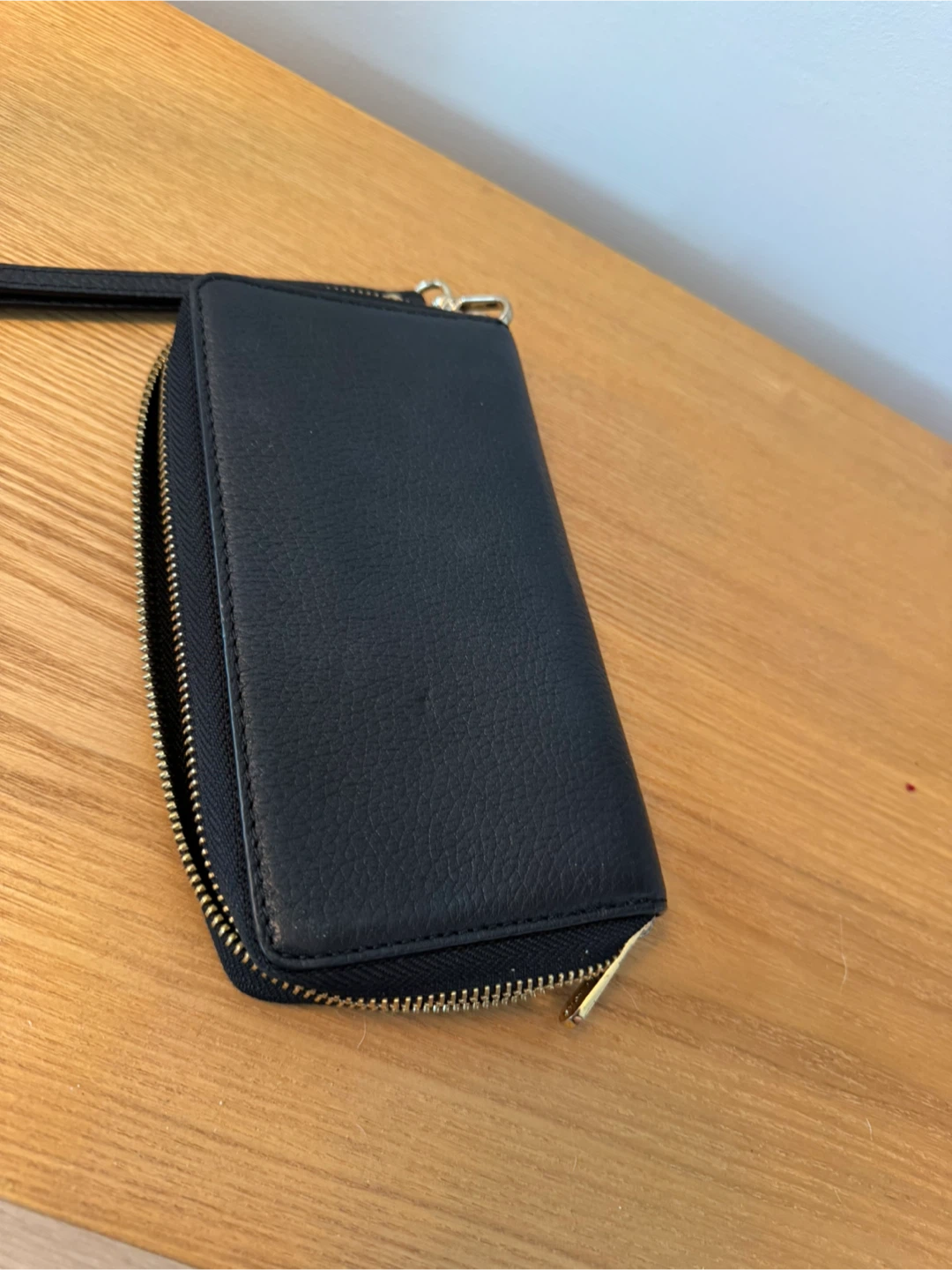 Michael Kors Black Leather Wristlet Wallet - photo 3