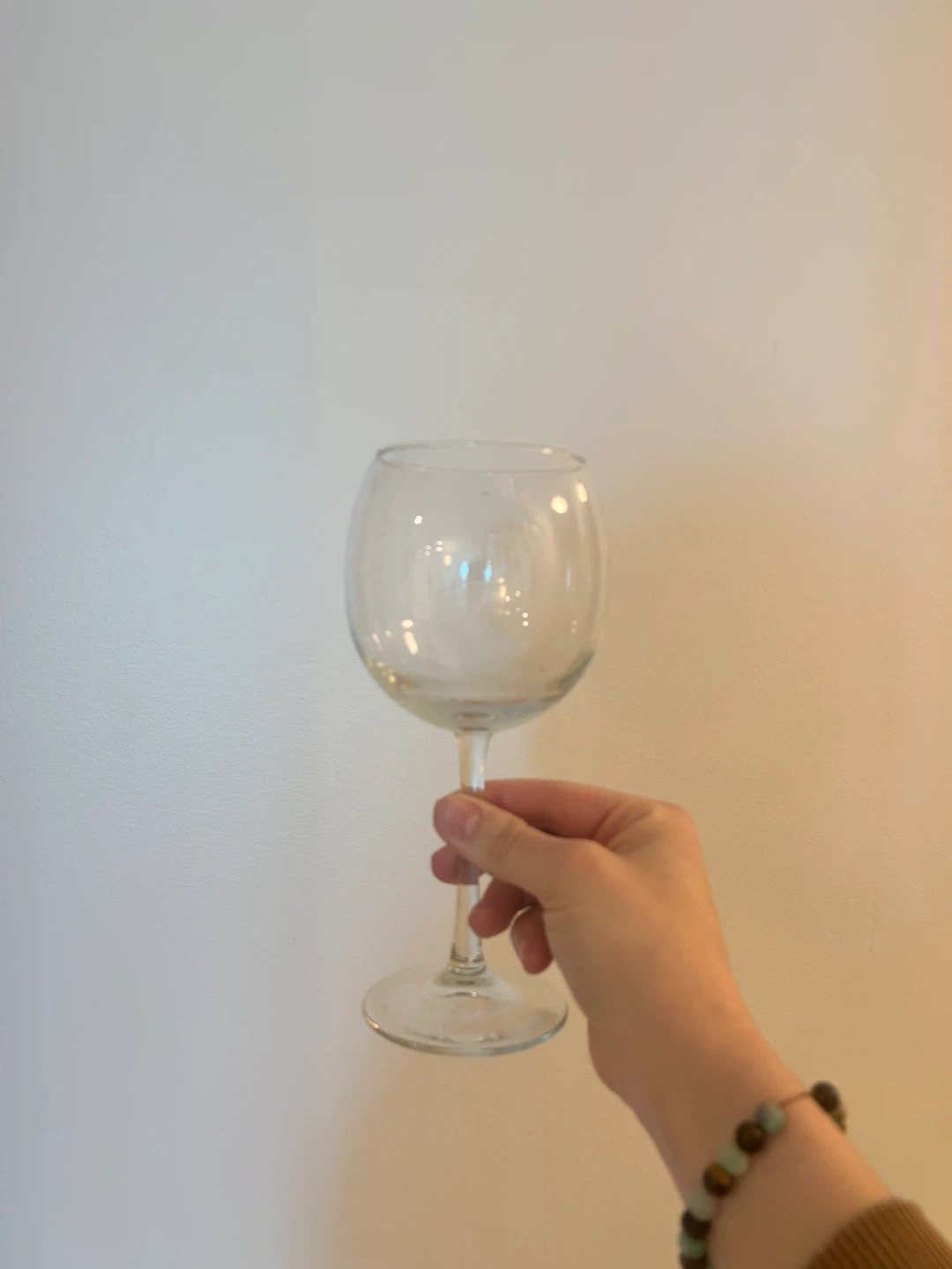 Free Clear Wine Glass