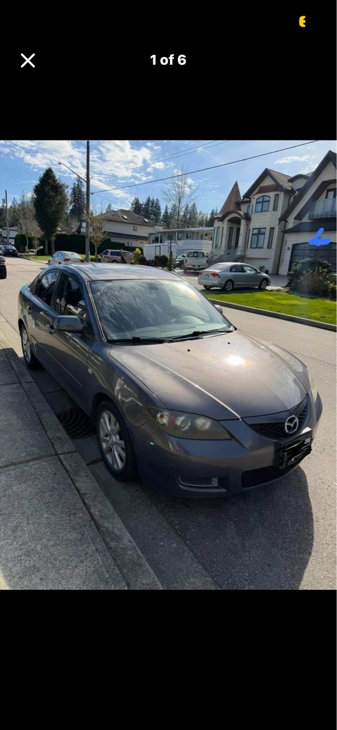 2008 Mazda 3 Grey Sedan - photo 5