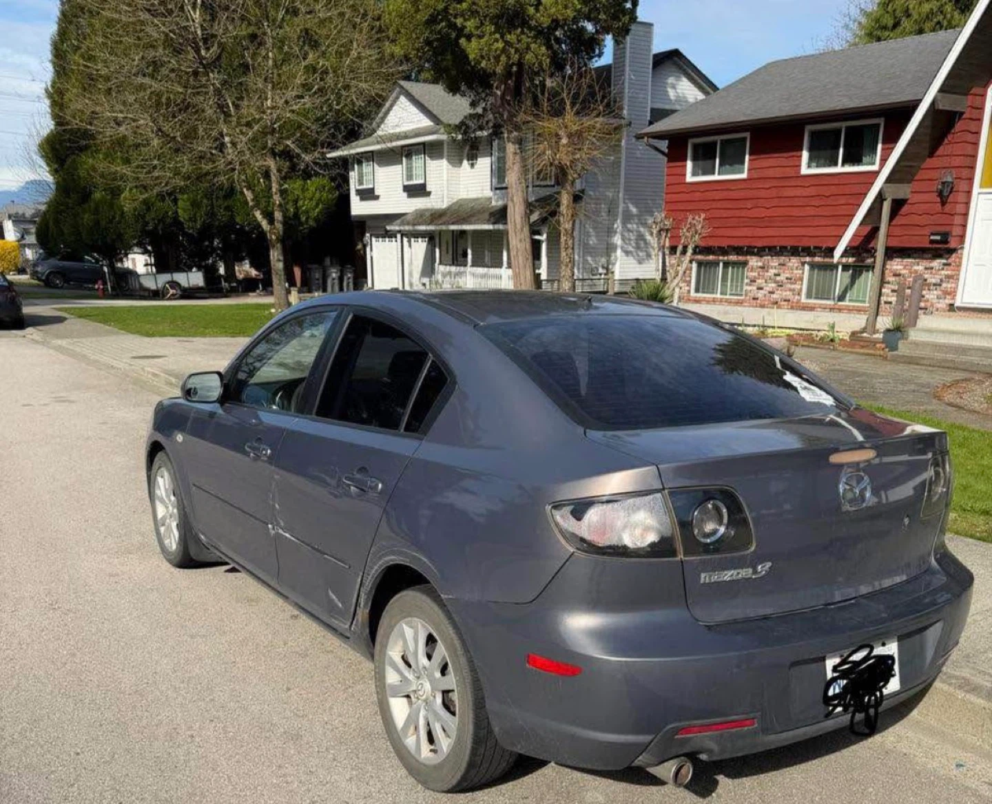 2008 Mazda 3 Grey Sedan - photo 4