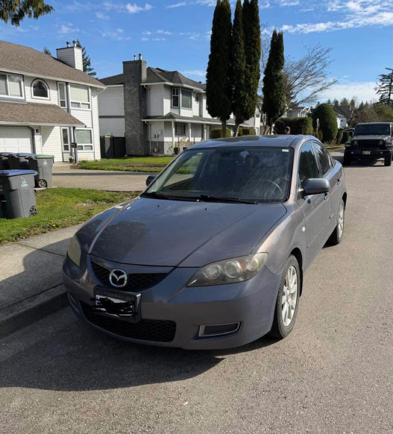 2008 Mazda 3 Grey Sedan - photo 2