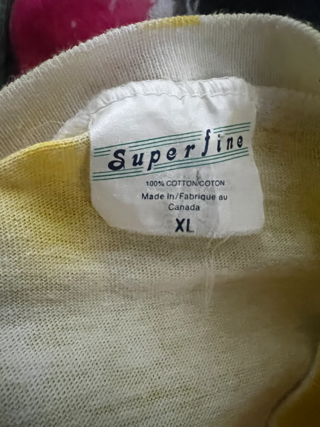 Superfine T-Shirt XL 100% Cotton Made in Canada - photo 5