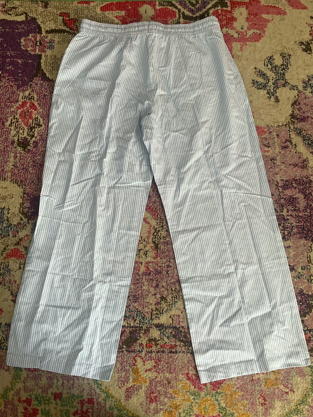 GAP Pajama Pants - Blue and White Stripe - photo 3