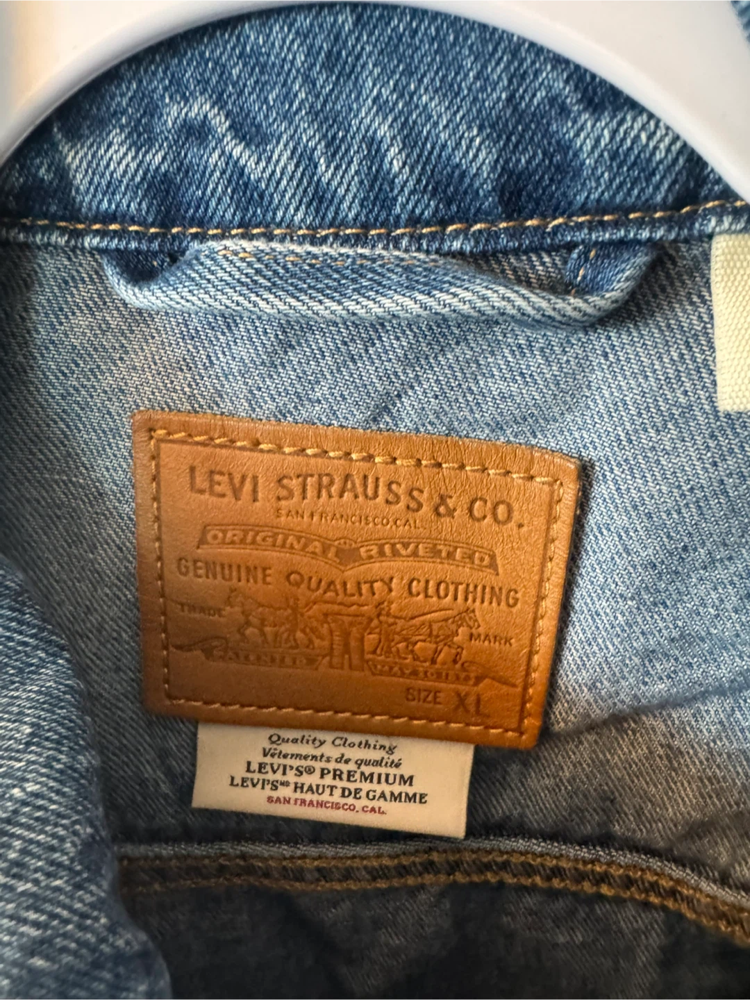 Levi's Trucker Denim Jacket XL - photo 3