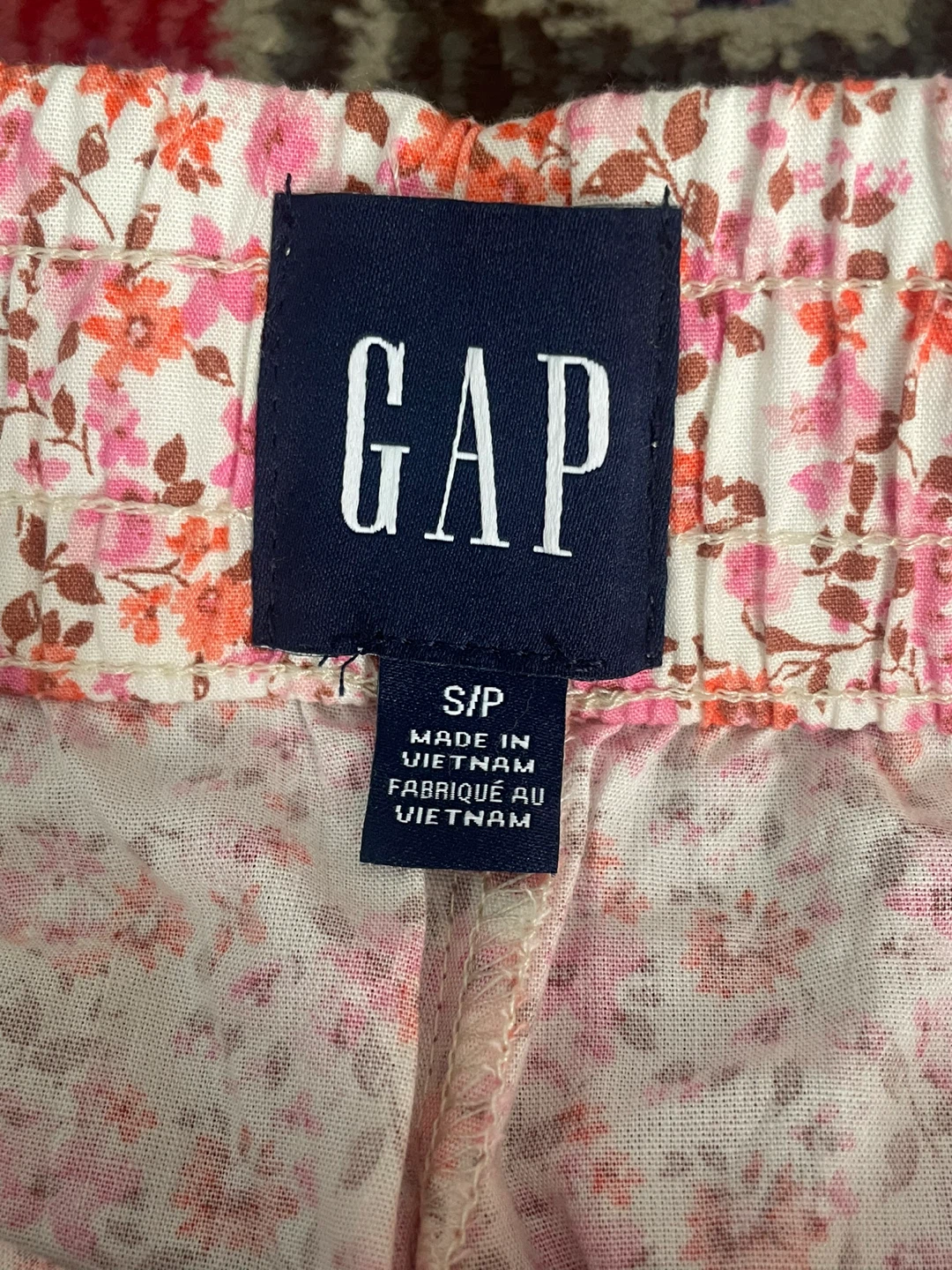 Gap Floral Wide Leg Pants Size S/P - photo 2