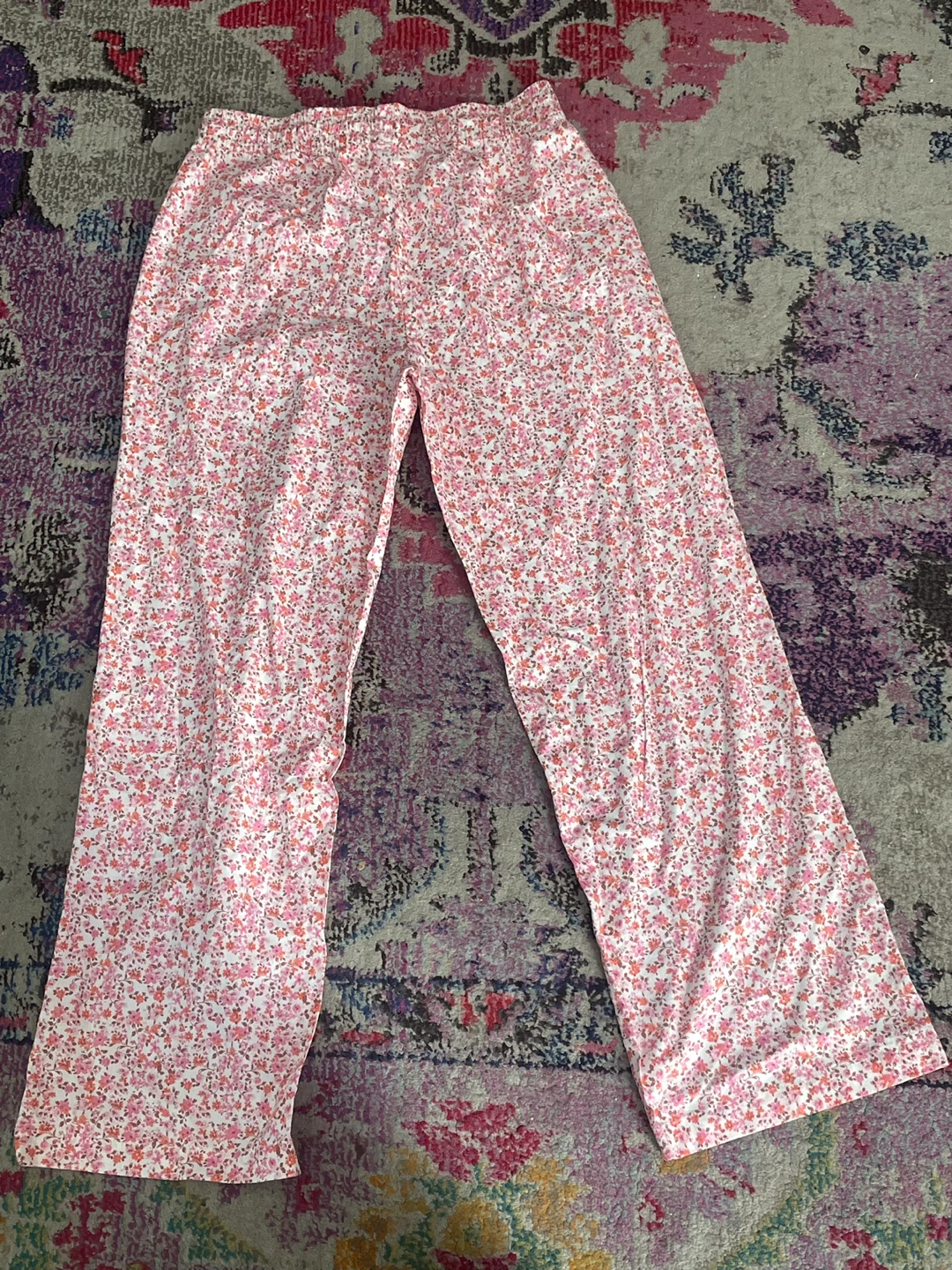 Gap Floral Wide Leg Pants Size S/P - photo 3
