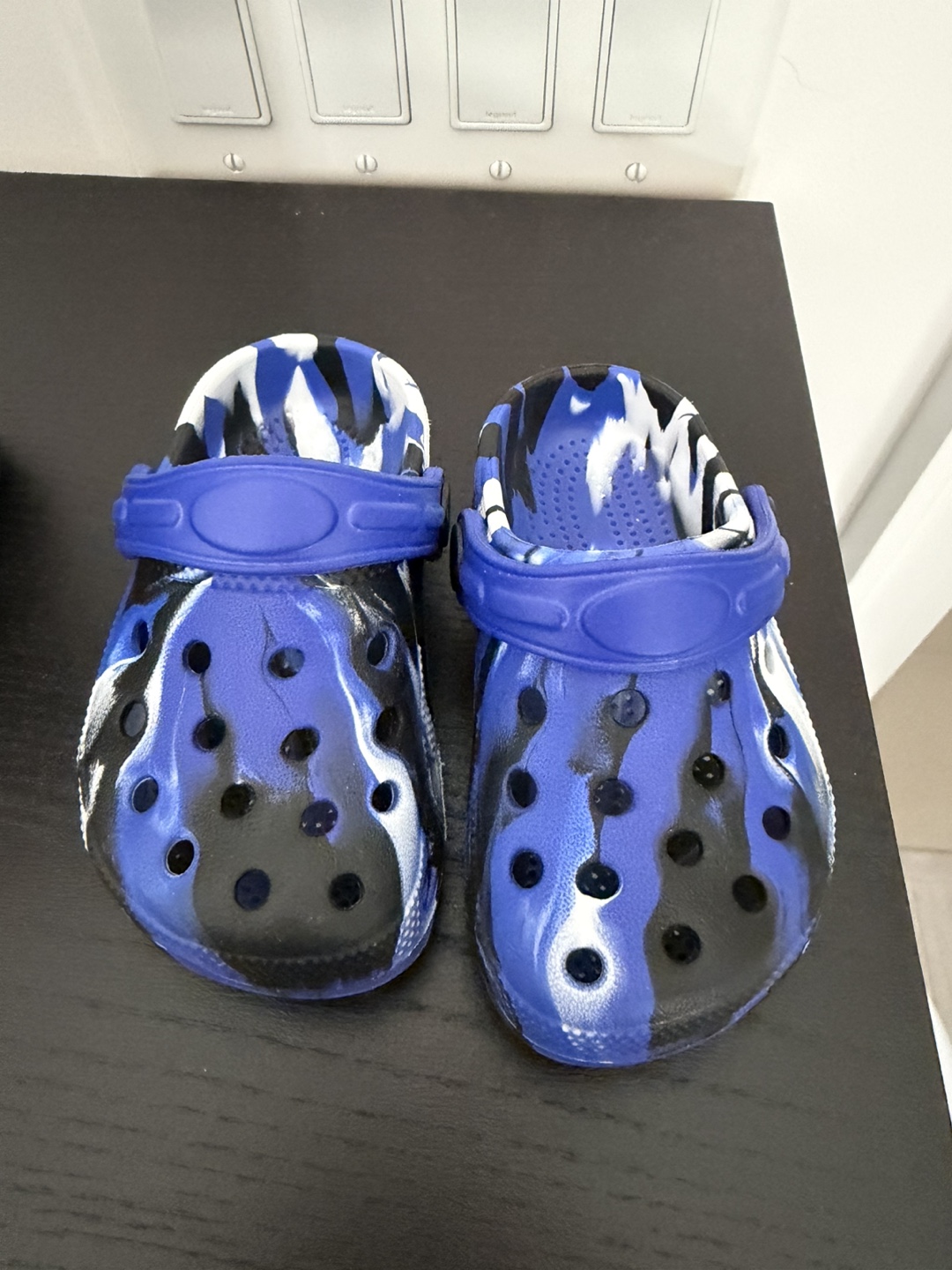 Kids Blue Camo - size 6