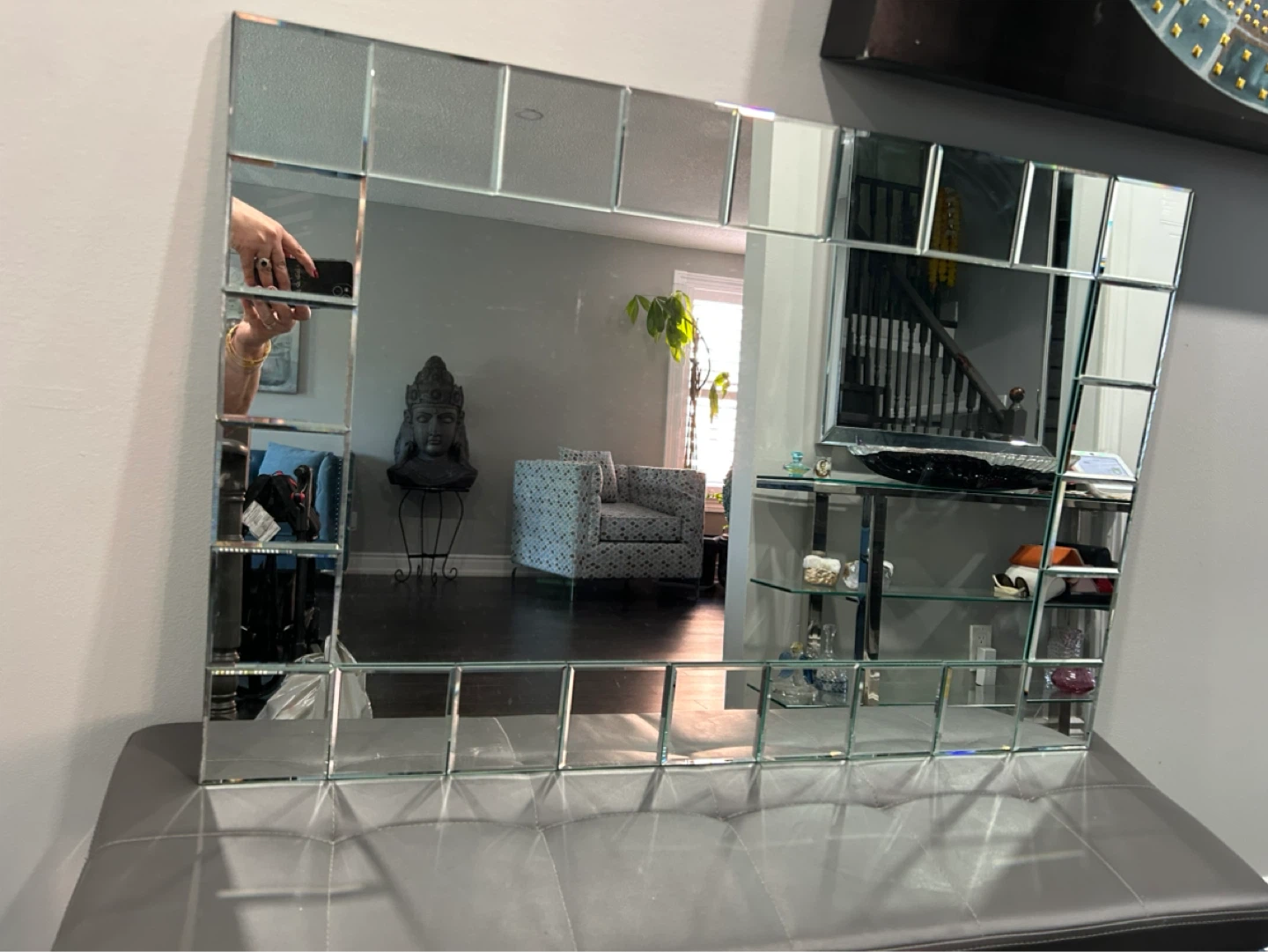 Decorative Beveled Mirror