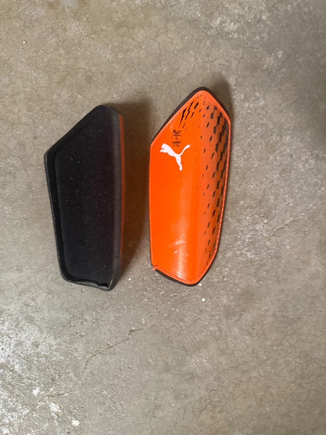 Puma Soccer Shin Guards Orange
